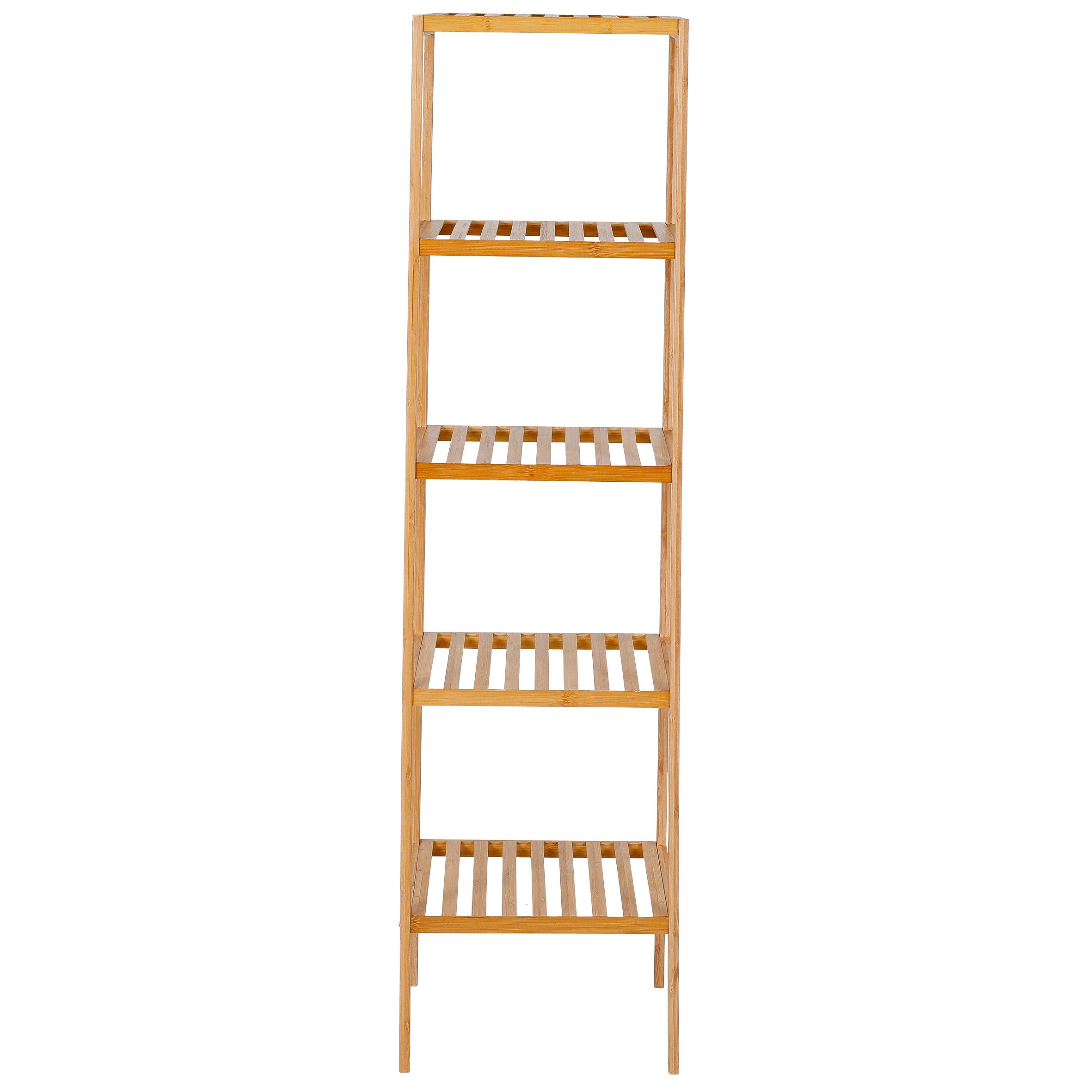 axentia Regal Bambus, Standregal, Badregal, offenes günstig online kaufen