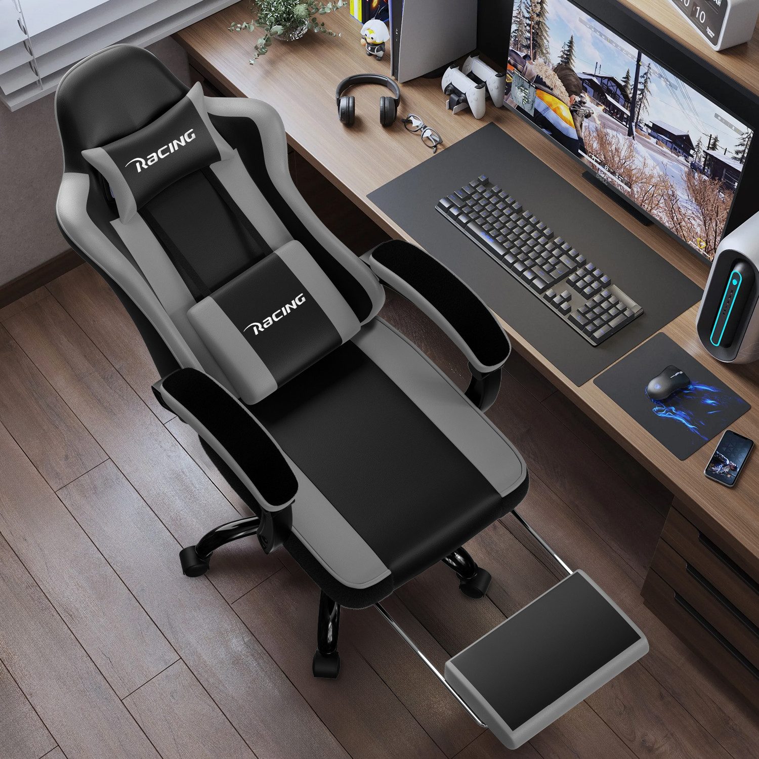 Adormii Gaming-Stuhl Gaming Stuhl ergonomisch Gaming Chair Bürostuhl verste günstig online kaufen