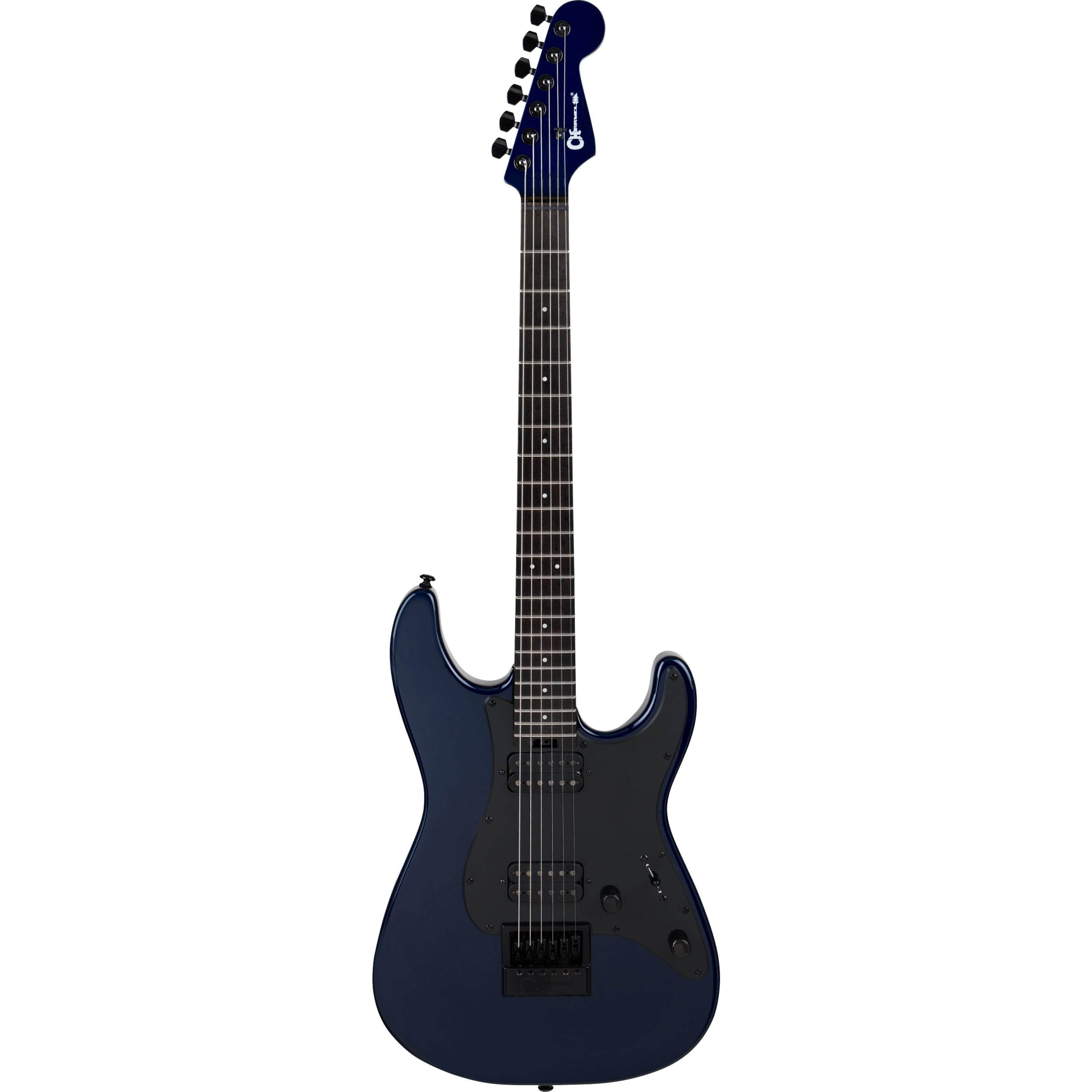 Charvel E-Gitarre, E-Gitarren, ST-Modelle, Pro-Mod Plus So-Cal Style 1 HH EVTN E Midnight Blue - E-Gitarre