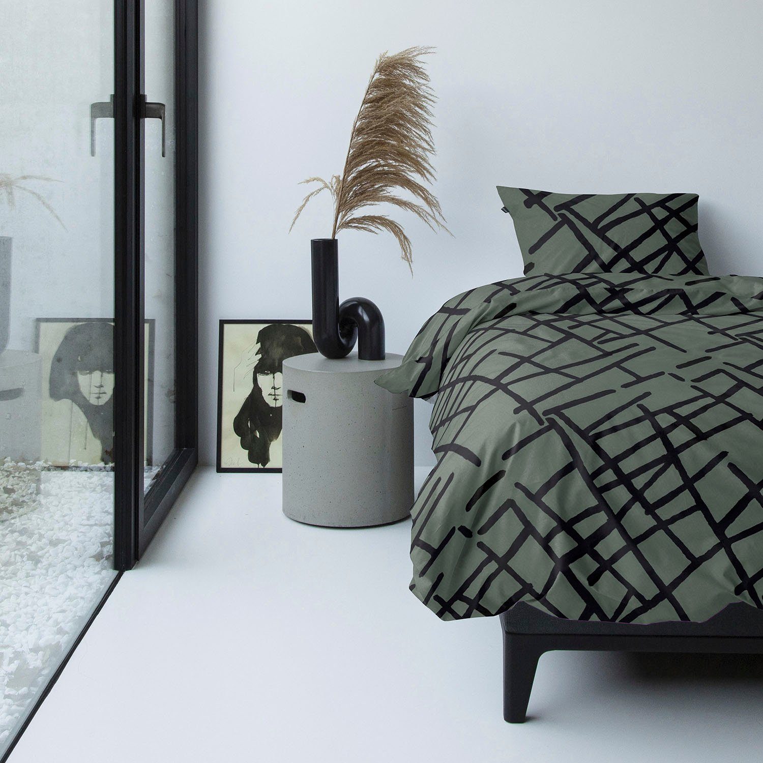 damai Bettwäsche Kline, Renforcé (Bio-Baumwolle), 2 günstig online kaufen