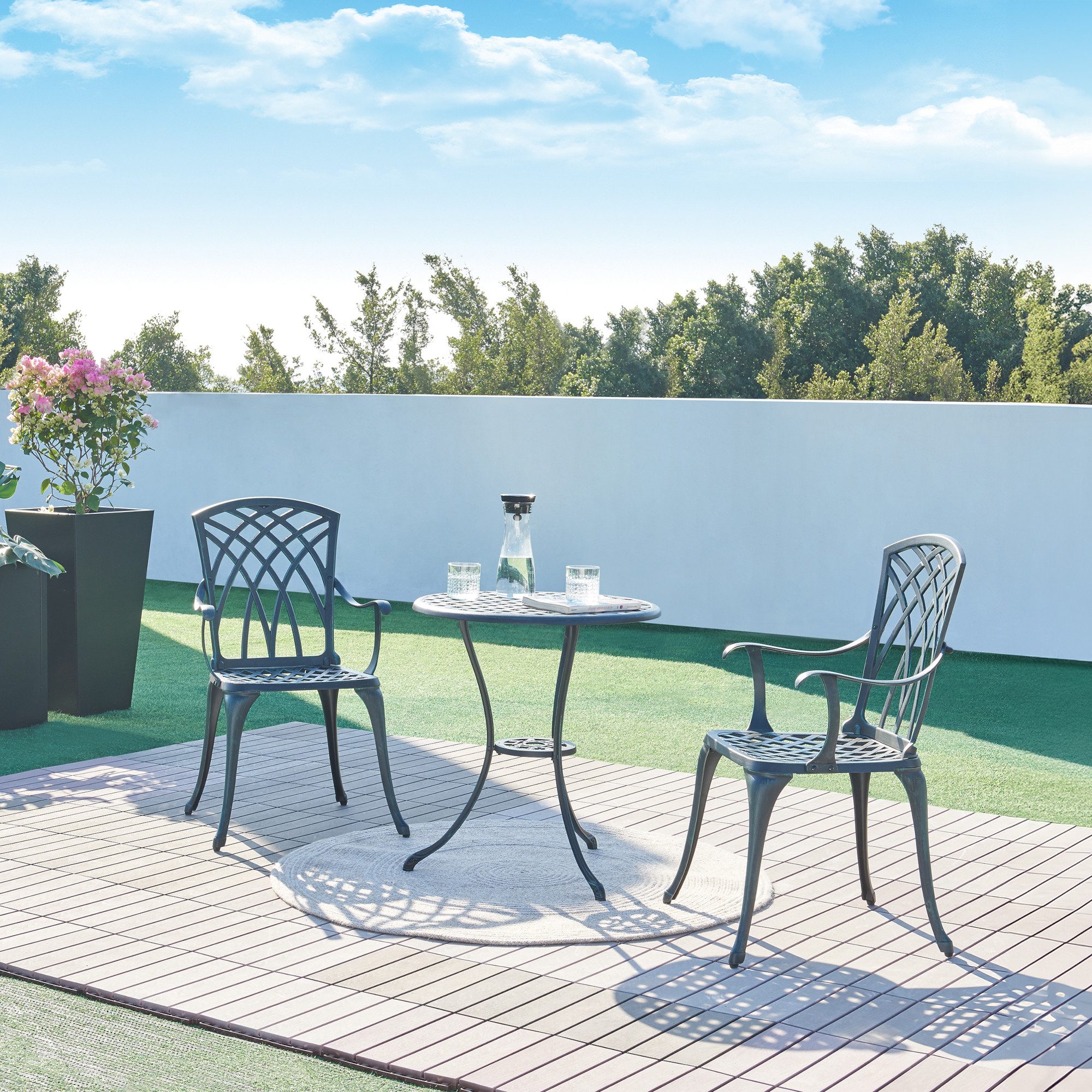 casa.pro Balkonset, (Set, 3-tlg., 1 Tisch, günstig online kaufen