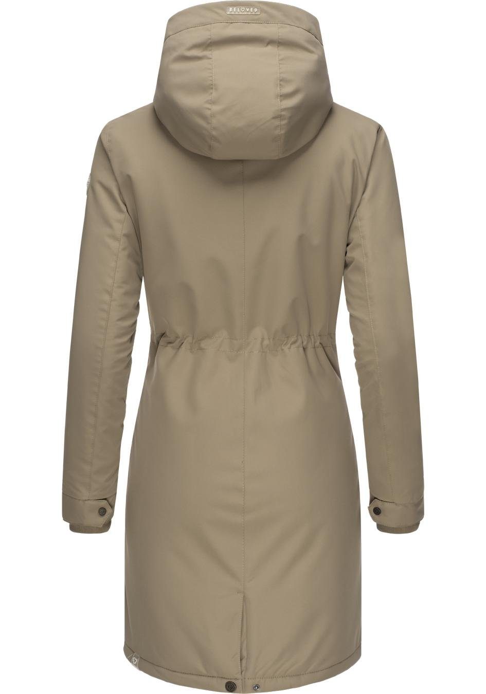 Ragwear Wintermantel Reloved Remake II Intl. Winterparka aus recycelten Materialien