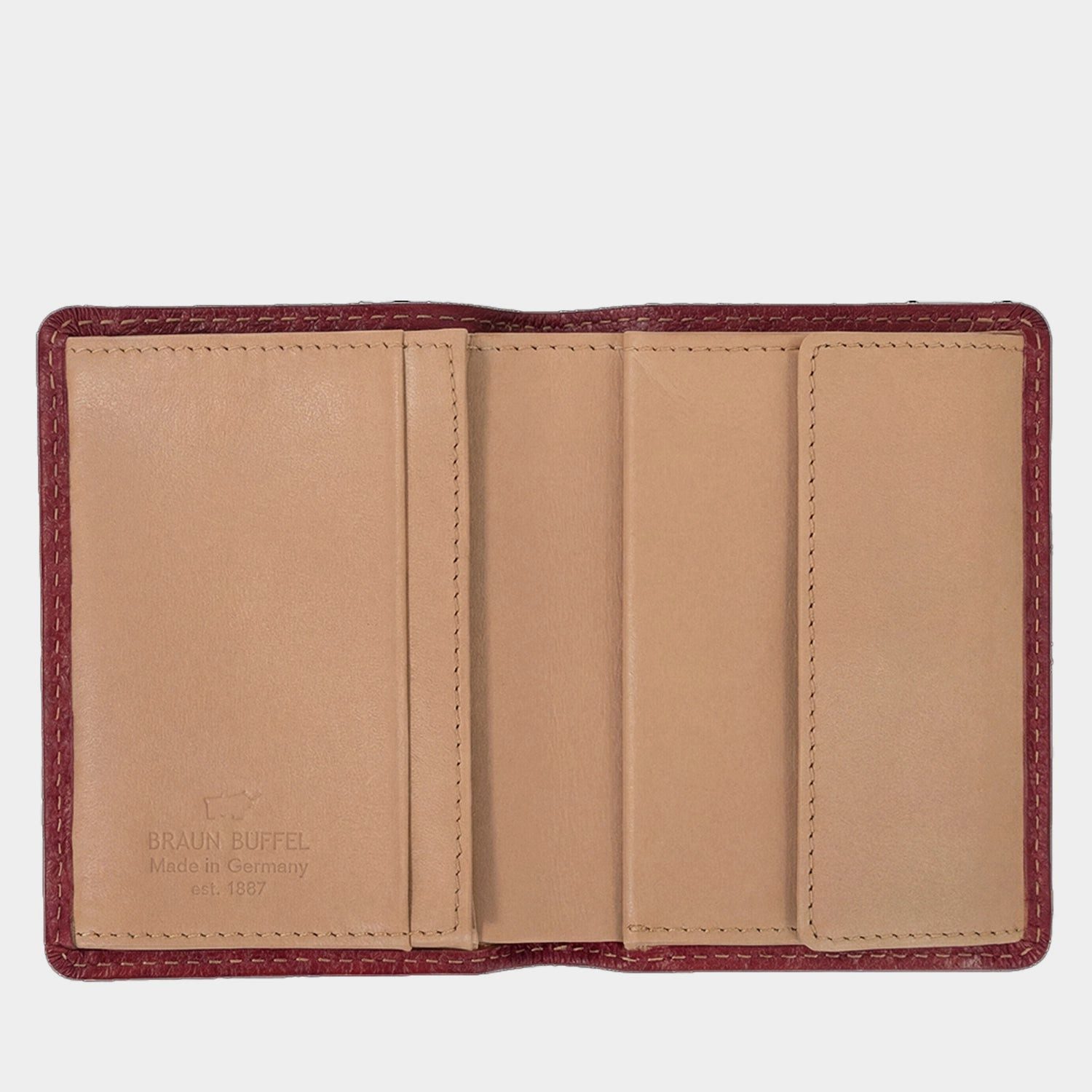 Braun Büffel Mini Geldbörse TONI Geldbörse S rot