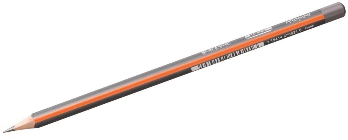 Maped Bleistift BLACK, PEPS, Härtegrad: HB