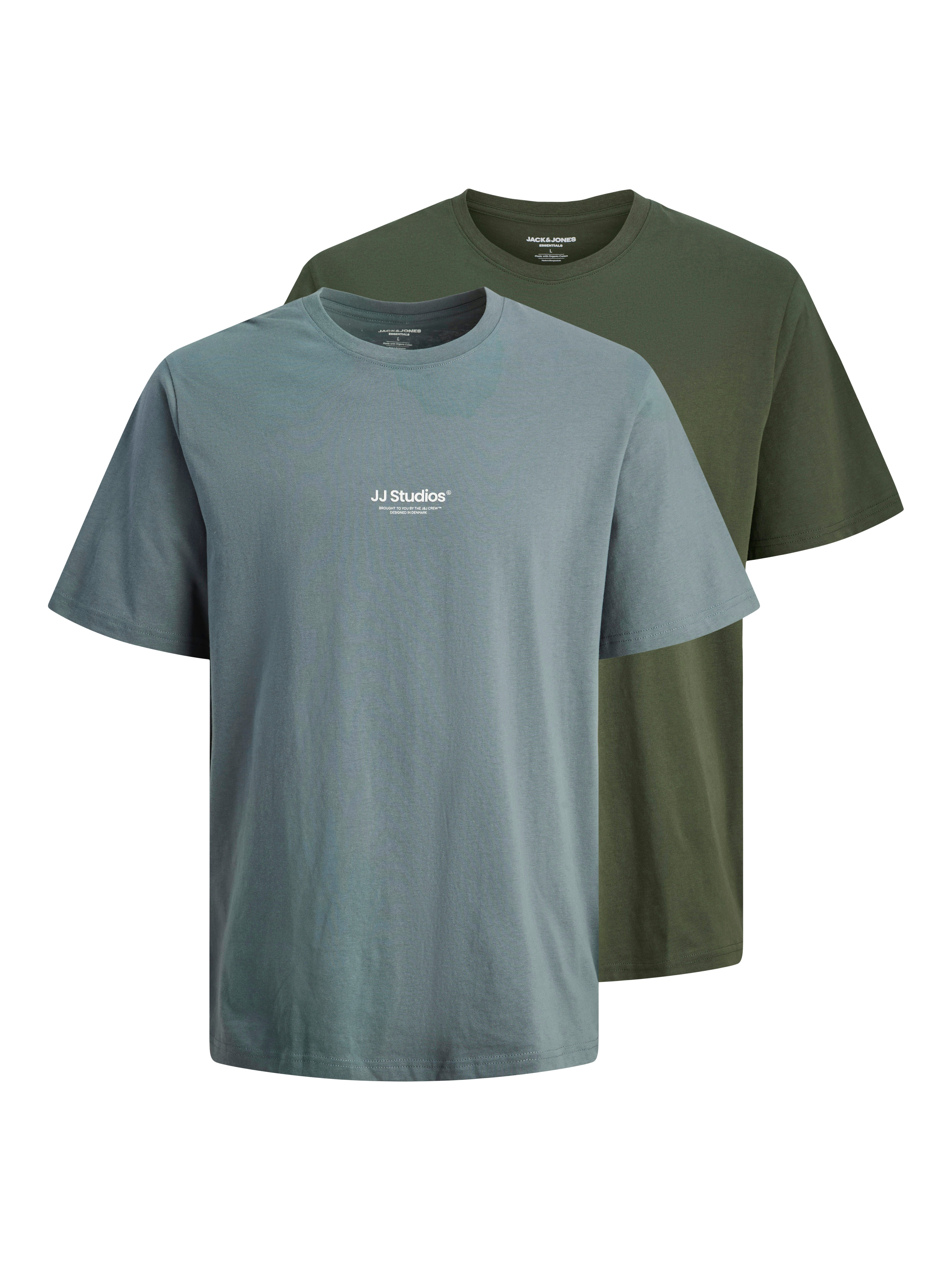 Jack & Jones Kurzarmshirt JJESOHO TEE SS CREW NECK 2PK MP (Packung, 2-tlg) günstig online kaufen