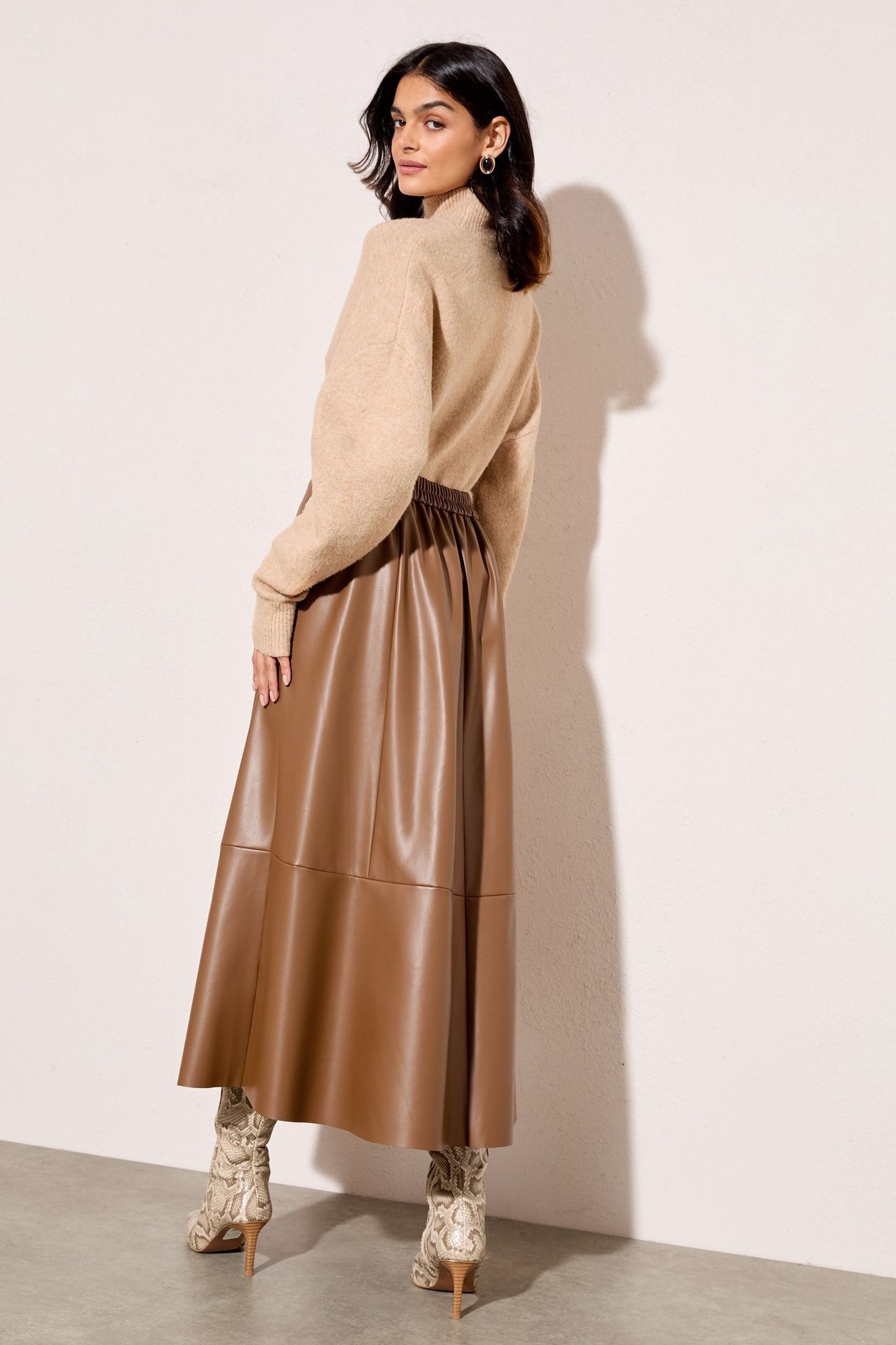 Friends Like These Midirock Friends Like These Midirock aus Kunstleder Regu günstig online kaufen