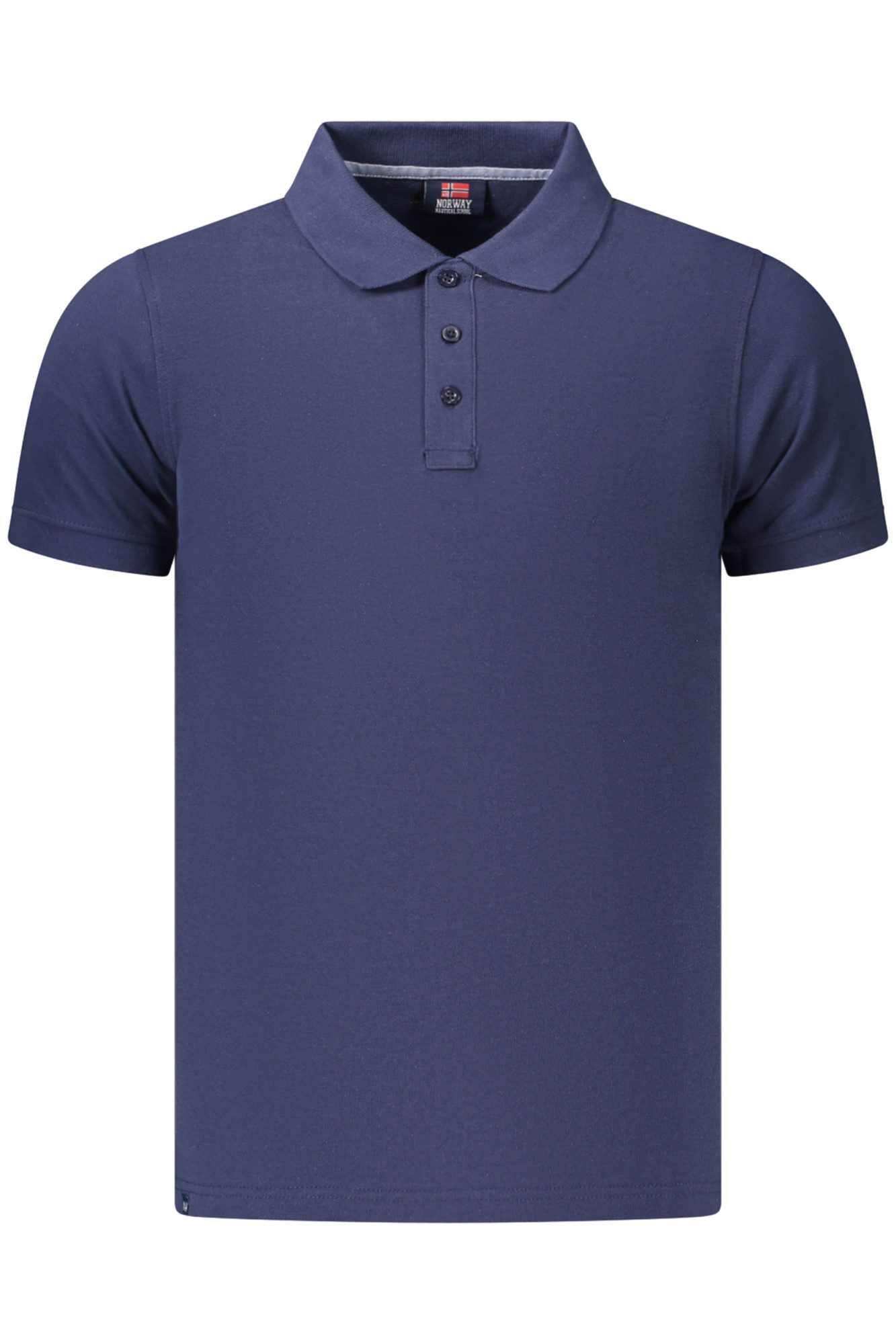 NORWAY 1963 Poloshirt Blaues Norwegen-Poloshirt für Herren mit