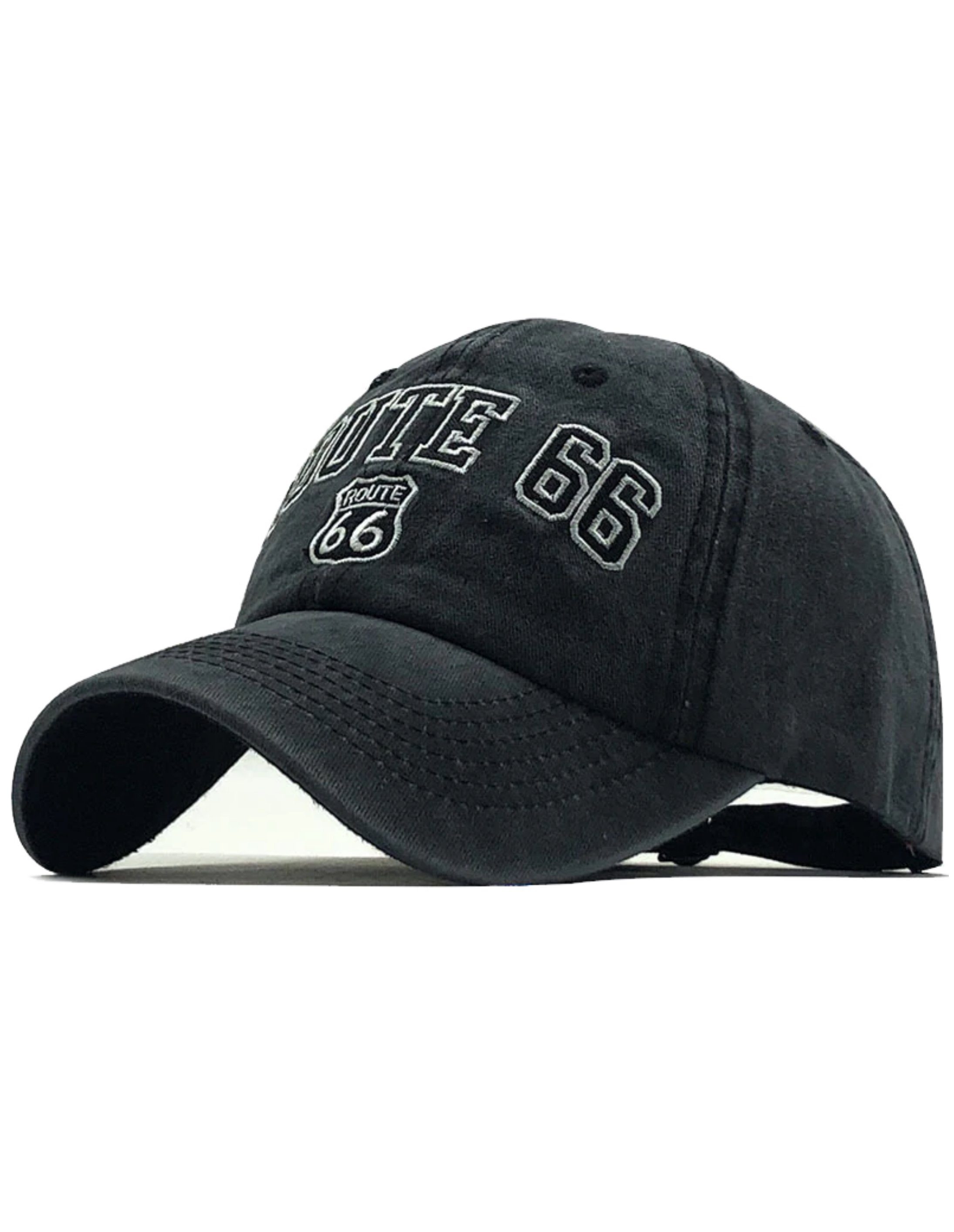 Sporty Baseball Cap Trucker Baseballcap Route 66 USA Travel Cotton Cap