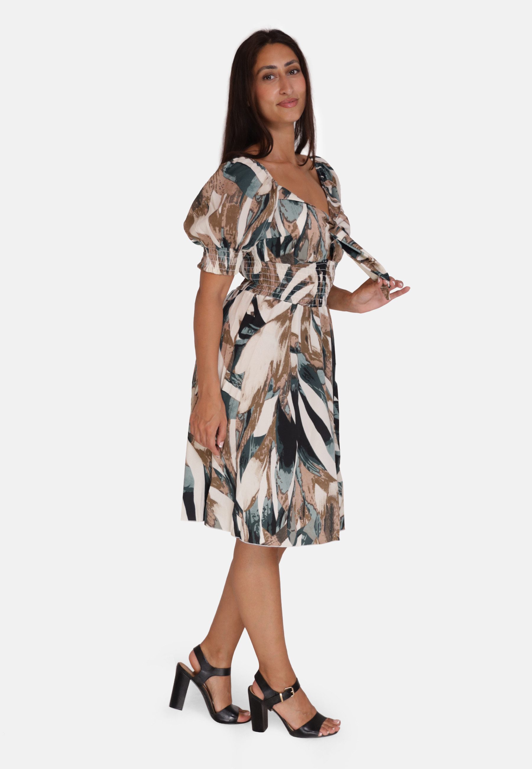 Elara Sommer Kleid mit Muster