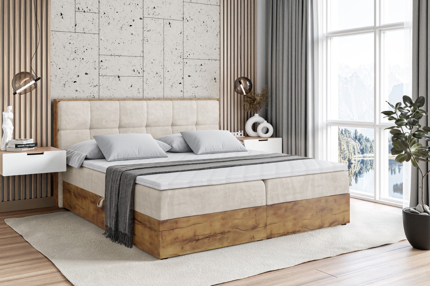 ALTDECOR Boxbett LOLLI7 (Multipocket-Matratze H4, H3 günstig online kaufen