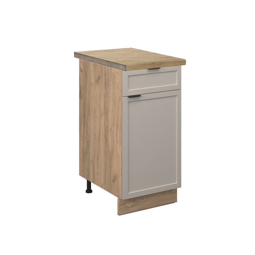 Vicco Unterschrank Fame-Line, GrauBeige/Goldkraft Eiche, 40 günstig online kaufen