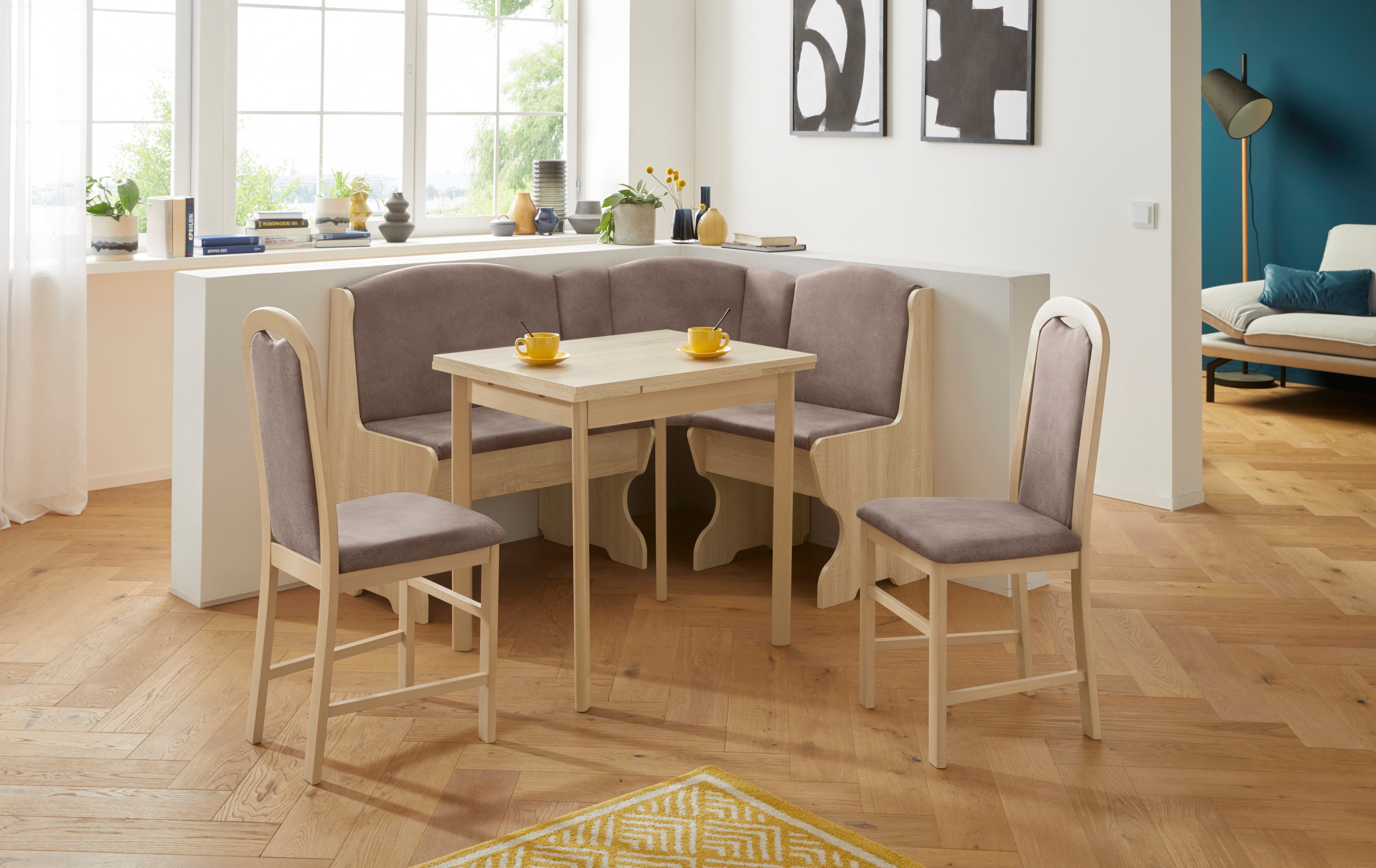 Home affaire Esstisch Alfa, ausziehbar, - 120 cm 80