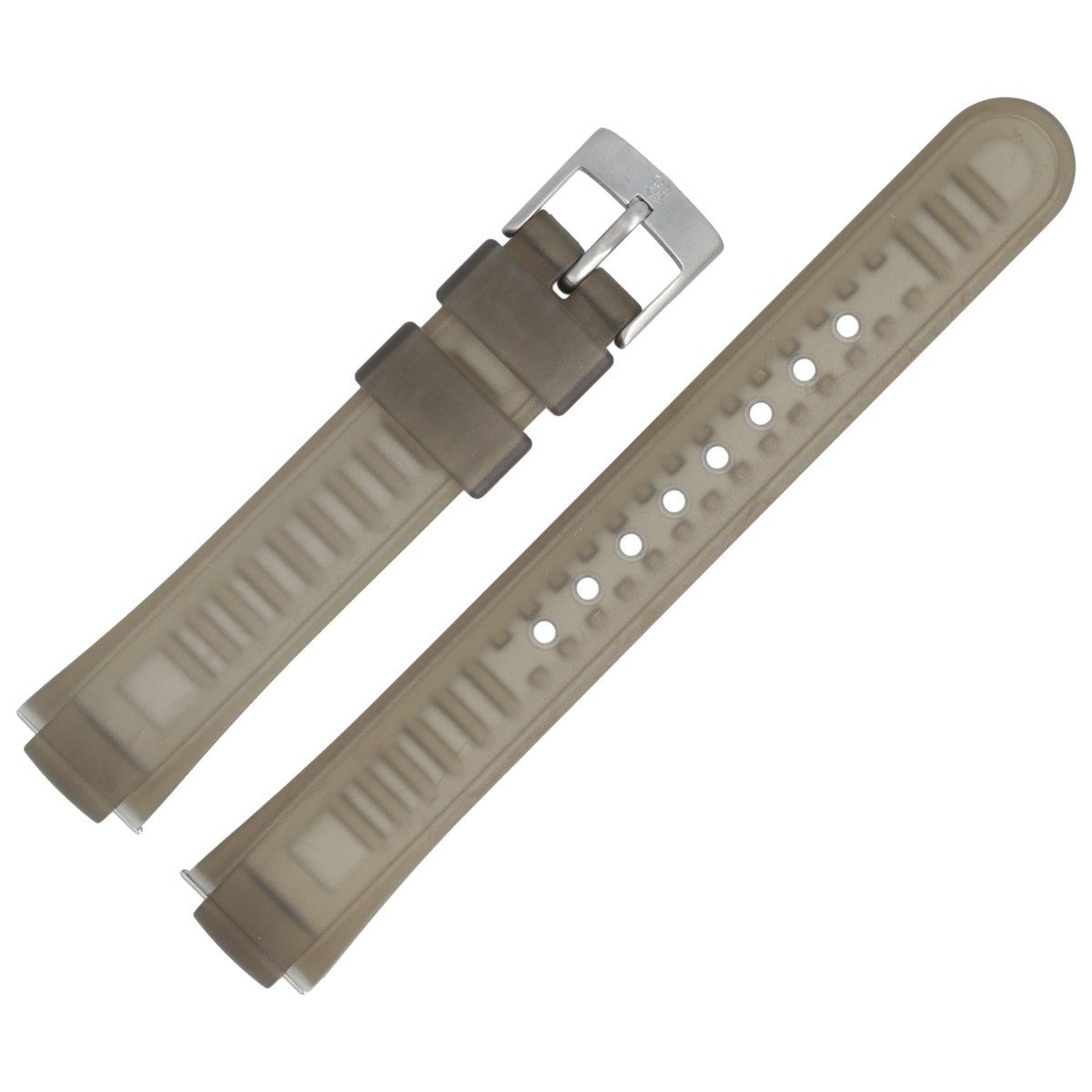 Victorinox Uhrenarmband 11mm Kunststoff Grau 001388