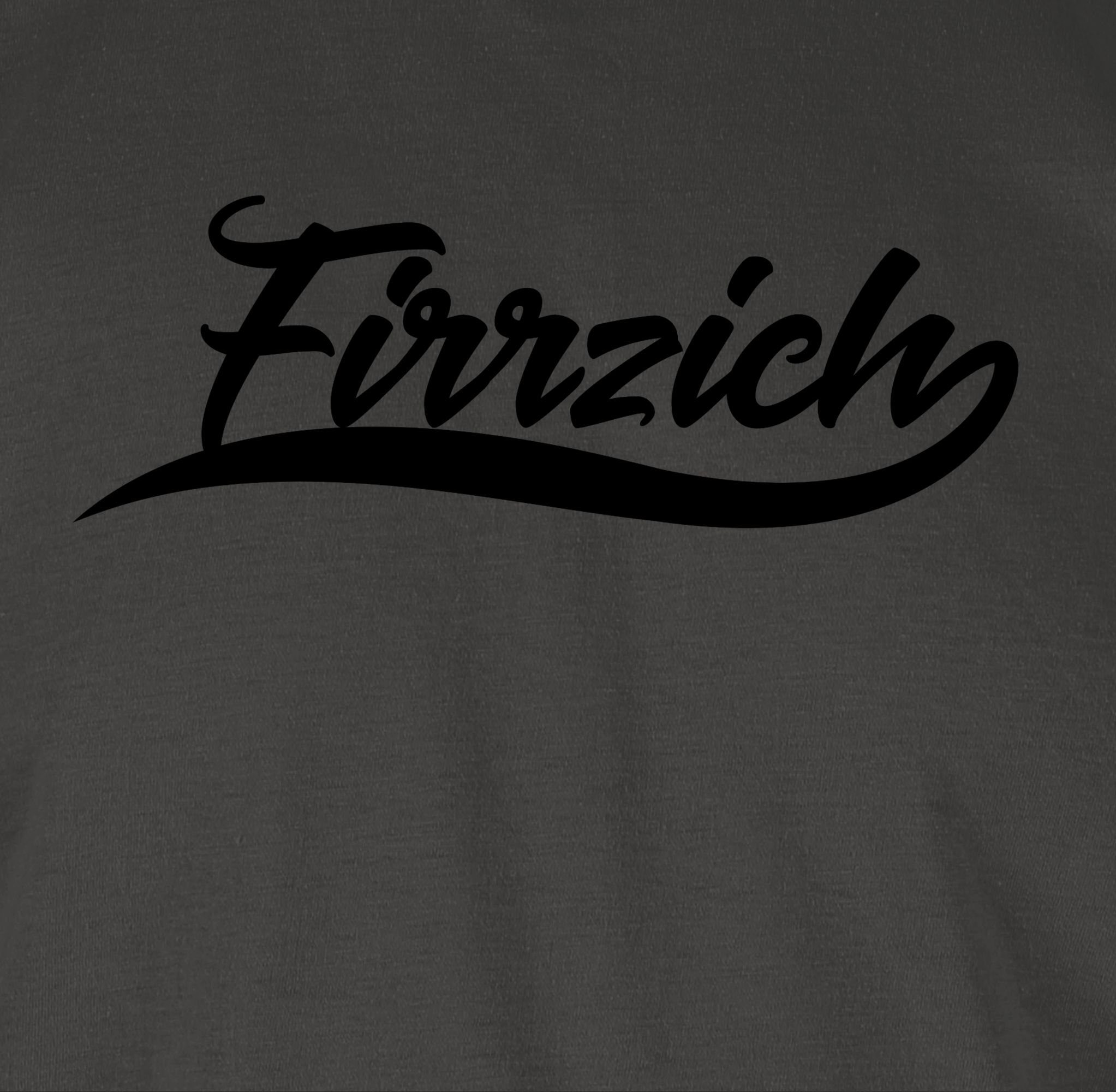 Geburtstag 1 Dunkelgrau 40. T-Shirt Firrzich Shirtracer