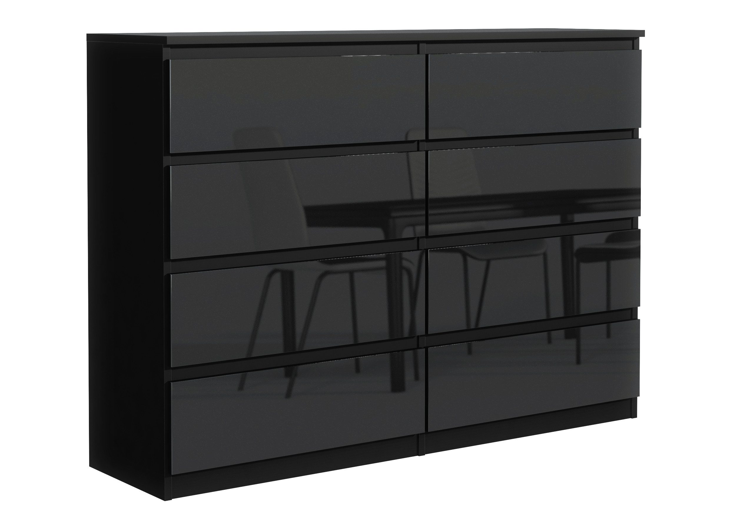 meble masztalerz Kommode Mit 8 Schubladen - 120 cm breit – modern, praktisch & geräumig