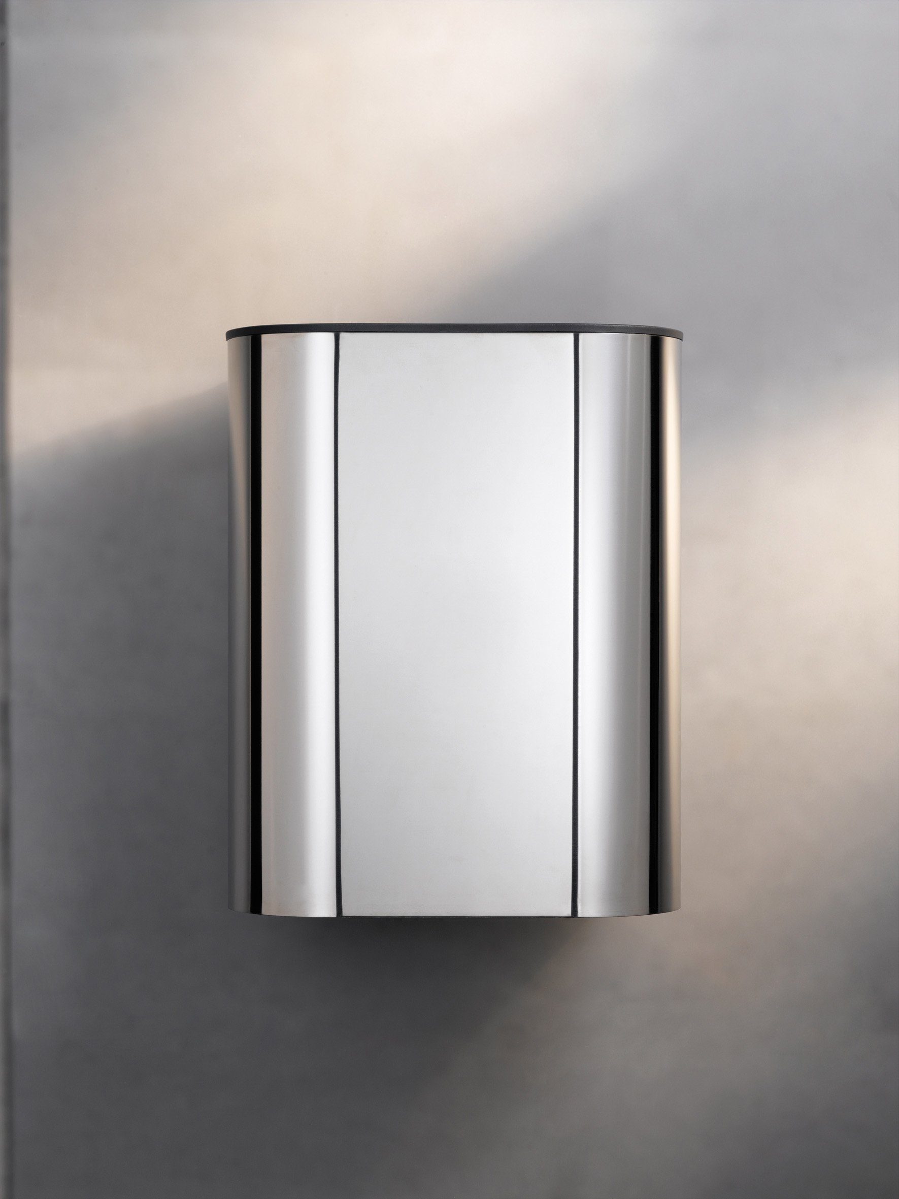 Keuco Косметички Plan, Abfall-Behälter, chrom-glänzend, 30l, Wandmontage, Сміттєві урни