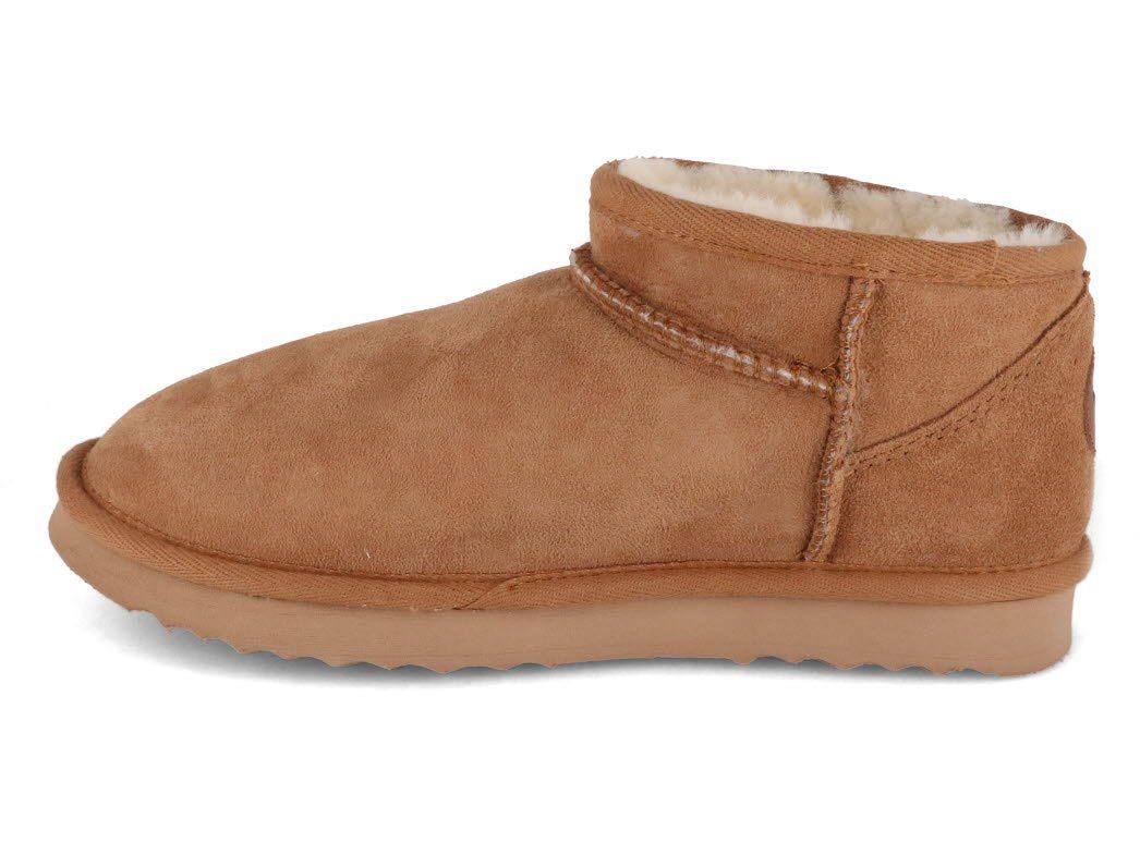 thies Mega Shorty Boots Hausschuh reines Schaffell