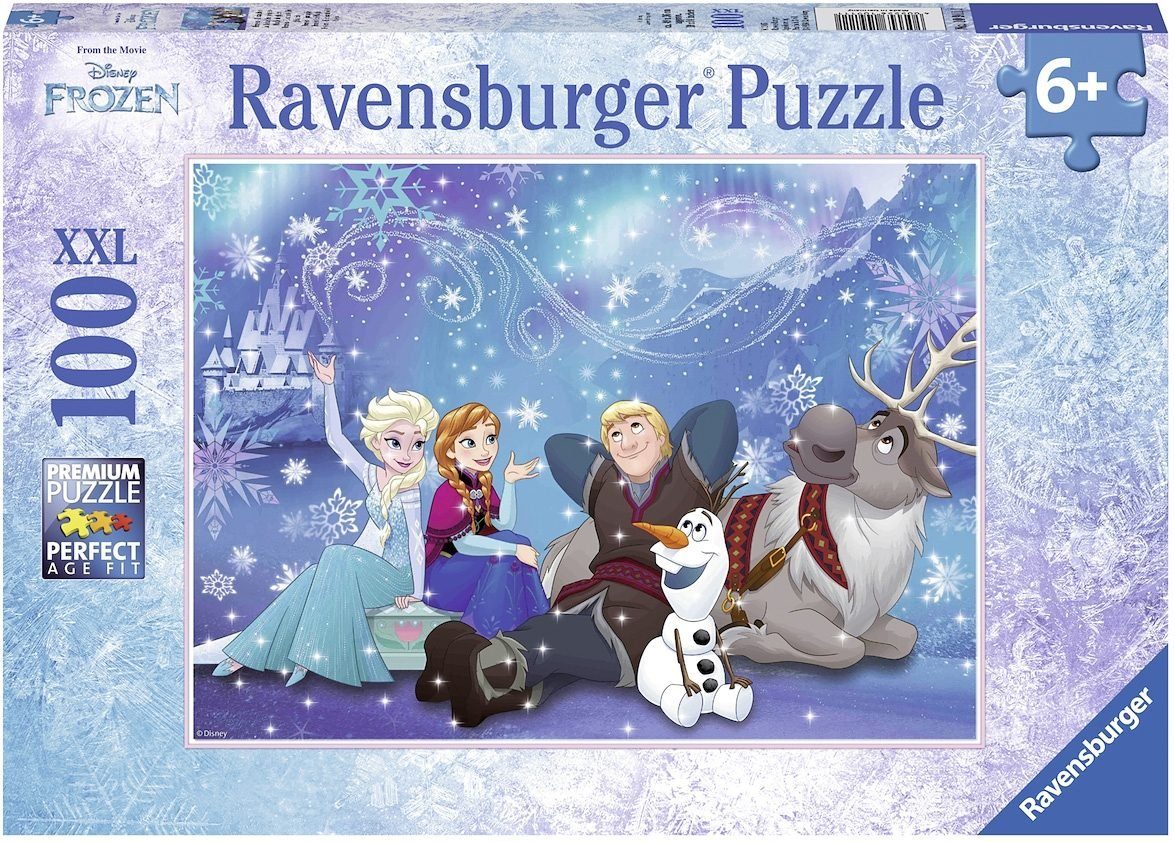 Ravensburger Puzzle Disney Frozen, Eiszauber, 100 Puzzleteile, Made in Germ günstig online kaufen