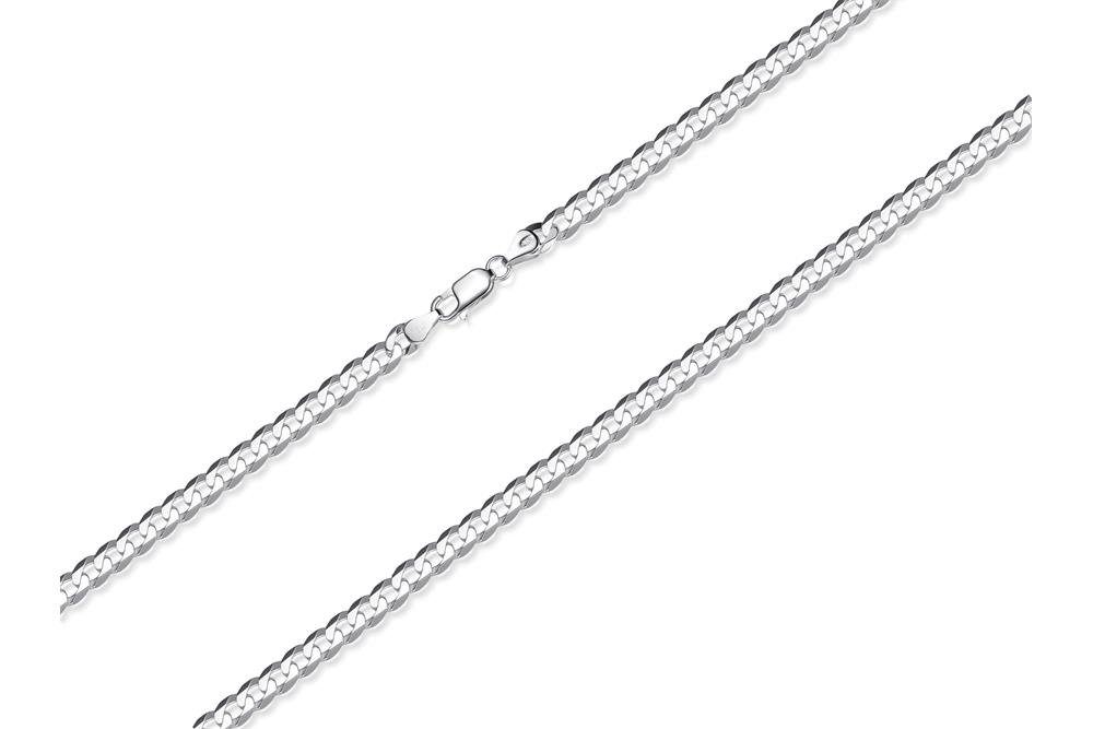 Silberkettenstore Silberkette Panzerkette 6mm - 925 Silber, Länge wählbar v günstig online kaufen