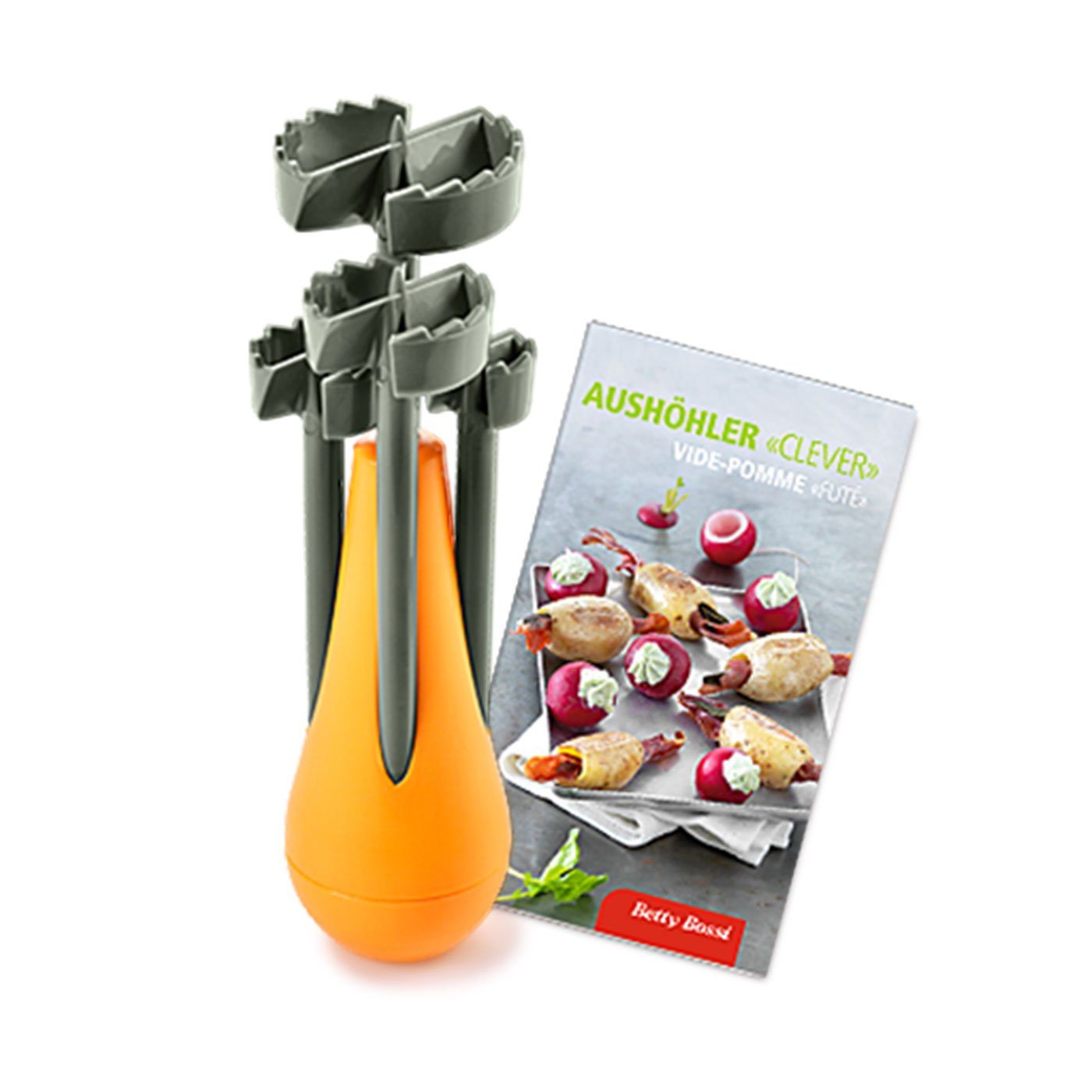 Betty Bossi Овощерезка Aushöhler Clever, für Gemüse und Früchte