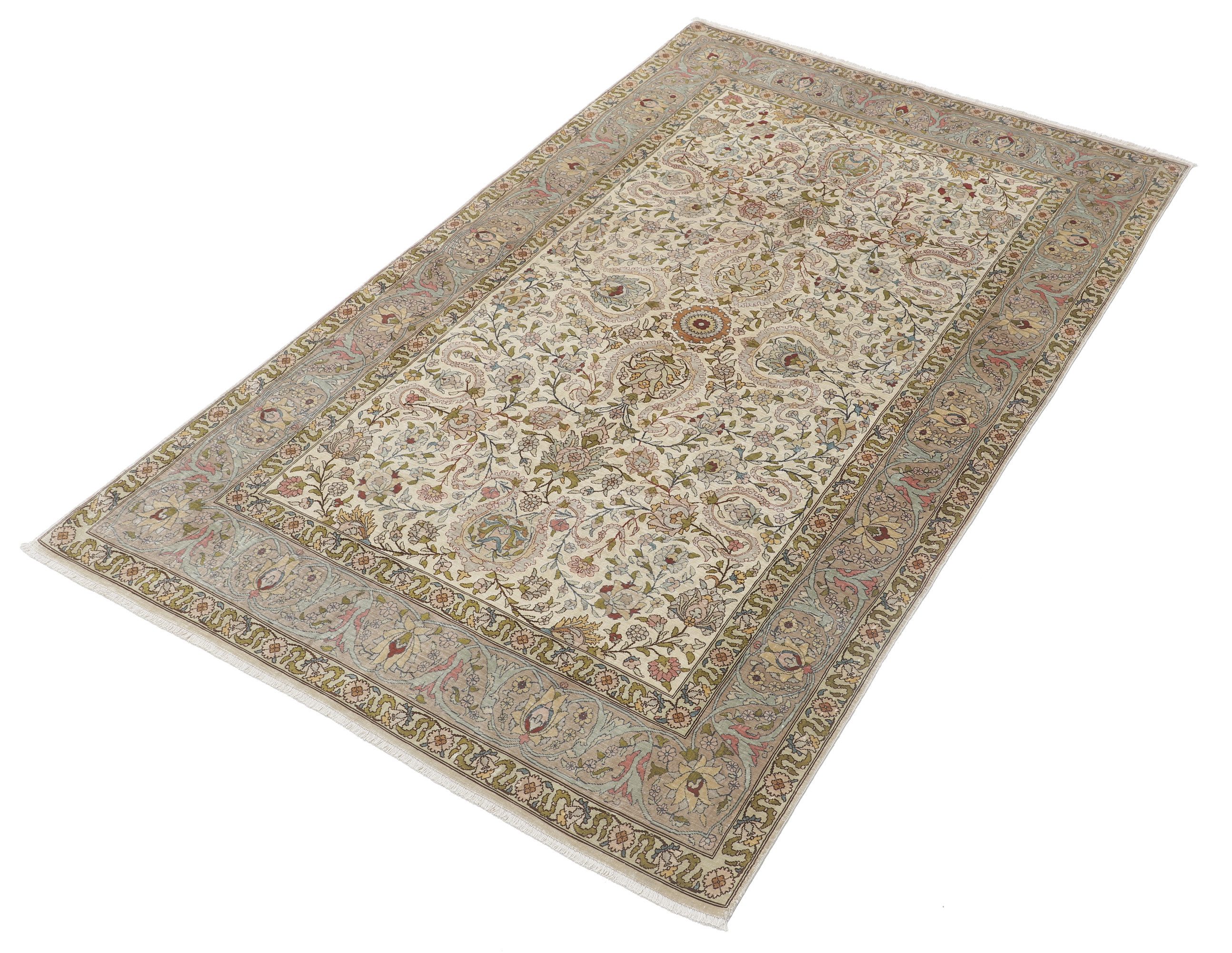 Carpet Avenue Teppich Hereke Seide 173x105, Rechteck, Höhe: 5 mm