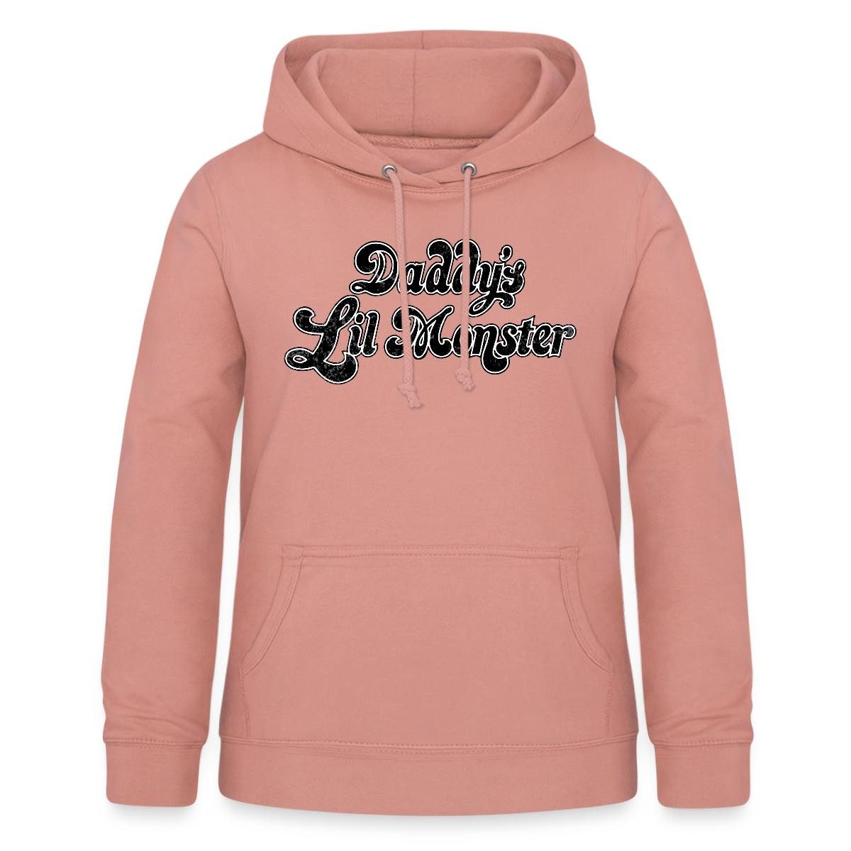 Spreadshirt Hoodie Harley Quinn Daddy's Lil Monster Damen Hoodie (1-tlg)