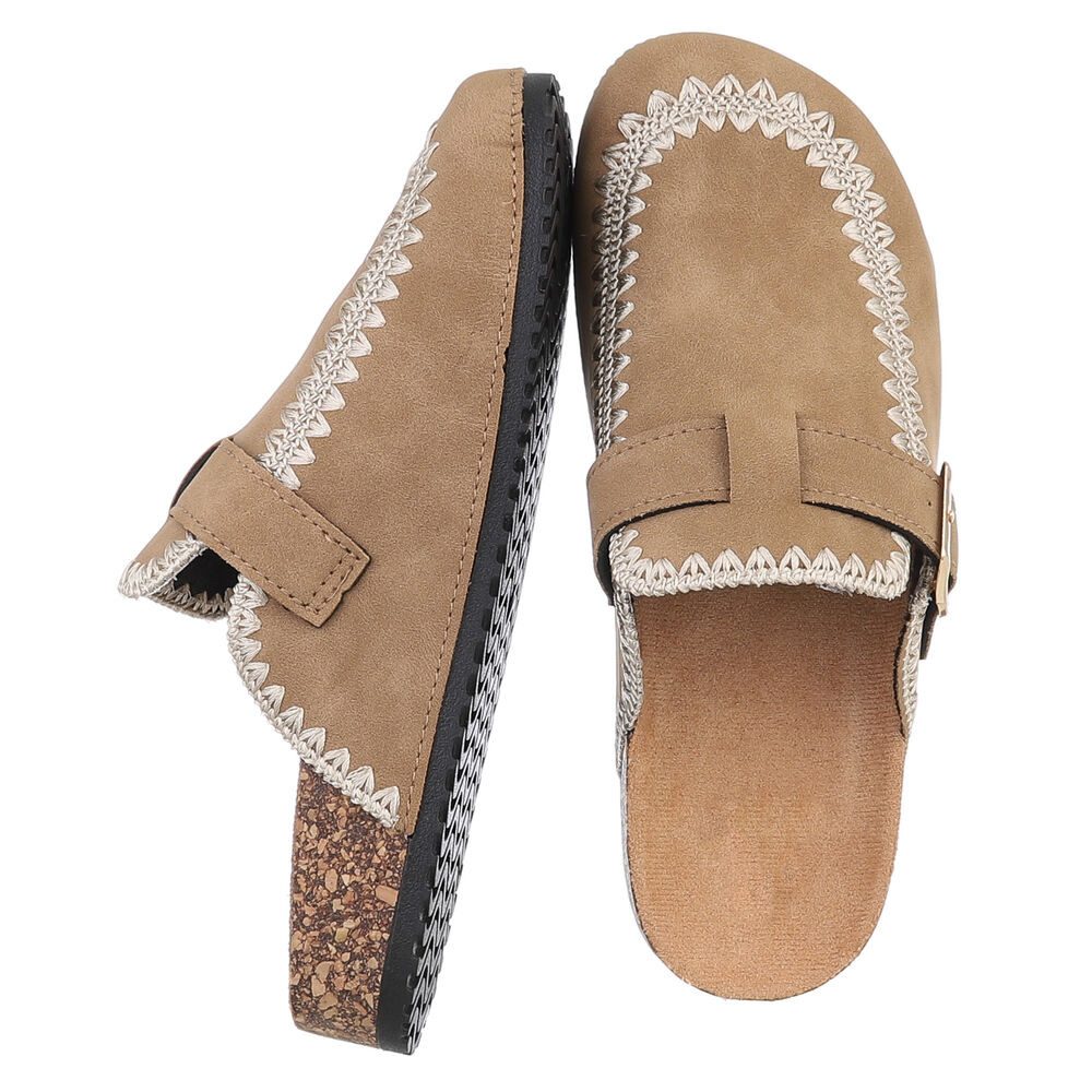 Ital-Design Damen Mules Freizeit Pantolette (88930337) günstig online kaufen