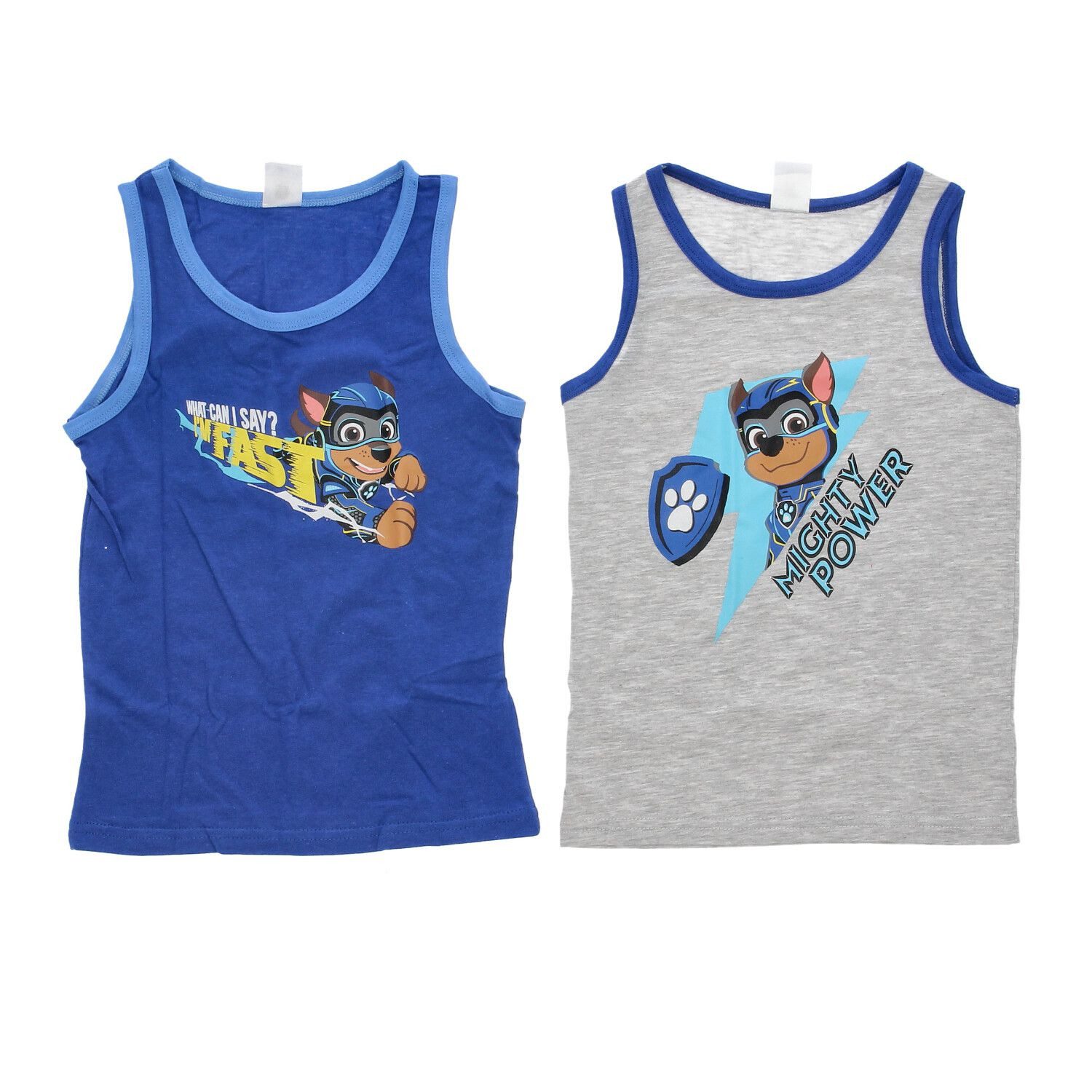PAW PATROL Unterhemd Paw Patrol Unterhemd / Shirt 2er Pack für Jungen 100% Baumwolle