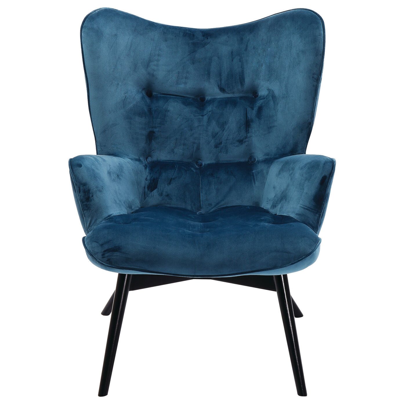 Kare Design Ohrensessel Vicky, Samtoptik
