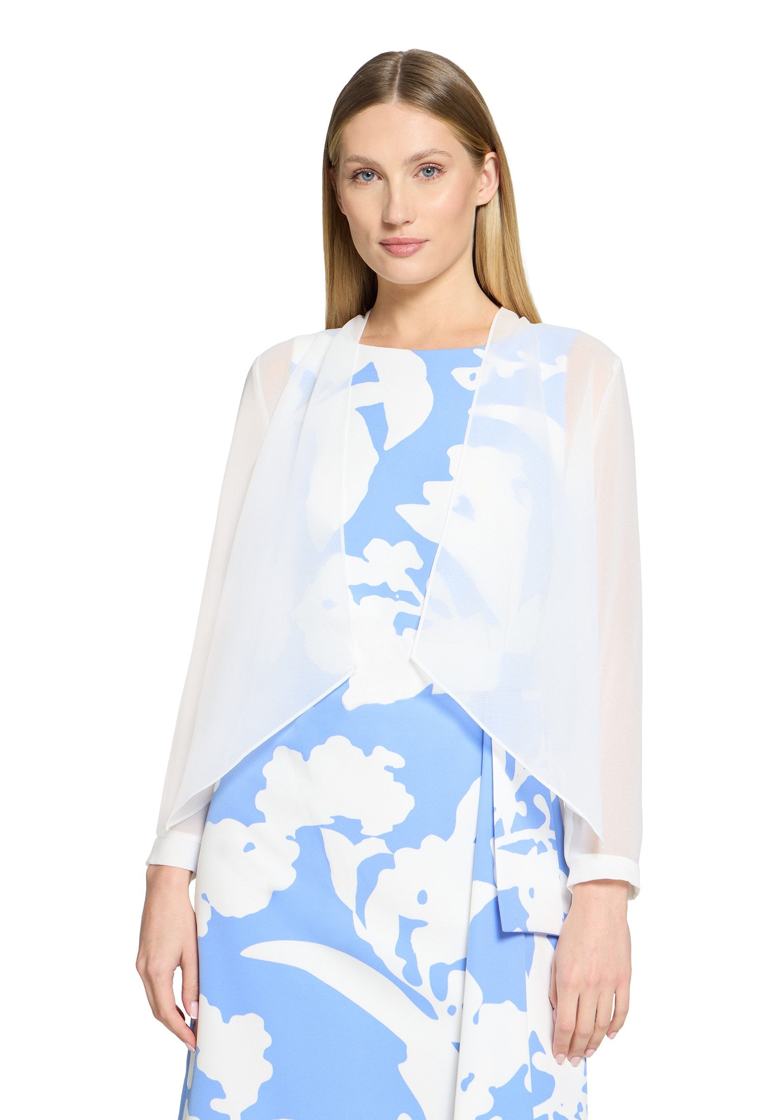 Vera Mont Blusenjacke Damen ohne Verschluss