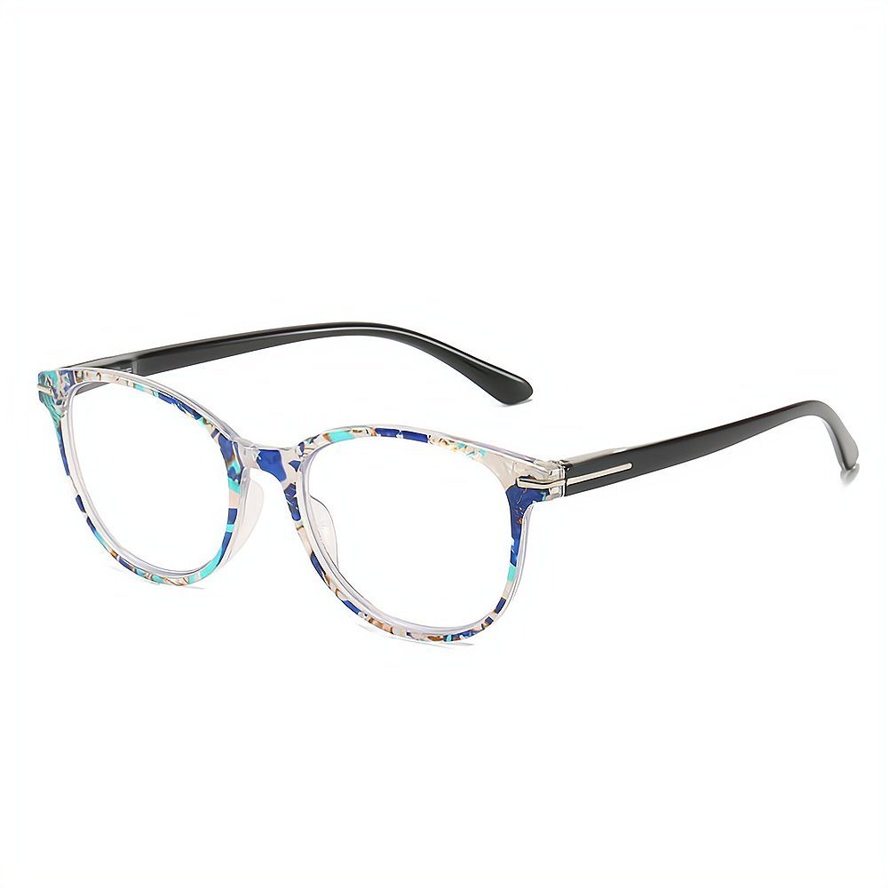 PACIEA Lesebrille Mode bedruckte Rahmen anti blaue presbyopische Gläser