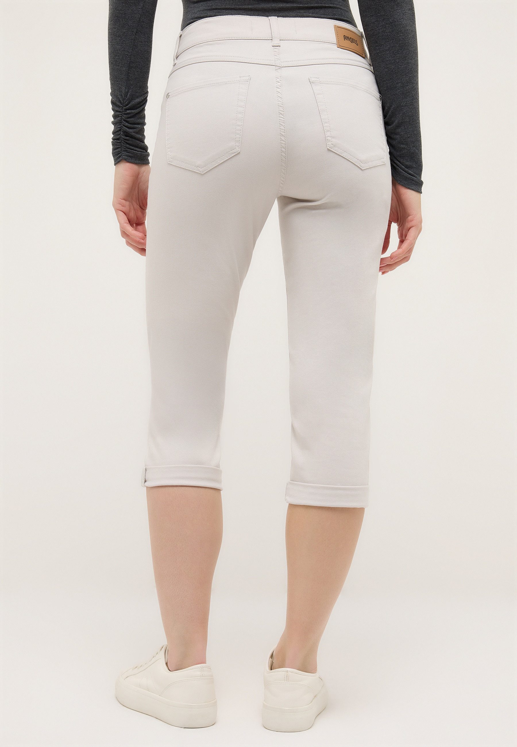 ANGELS Caprijeans CICI TURN UP mit Stretch und Aufschlag