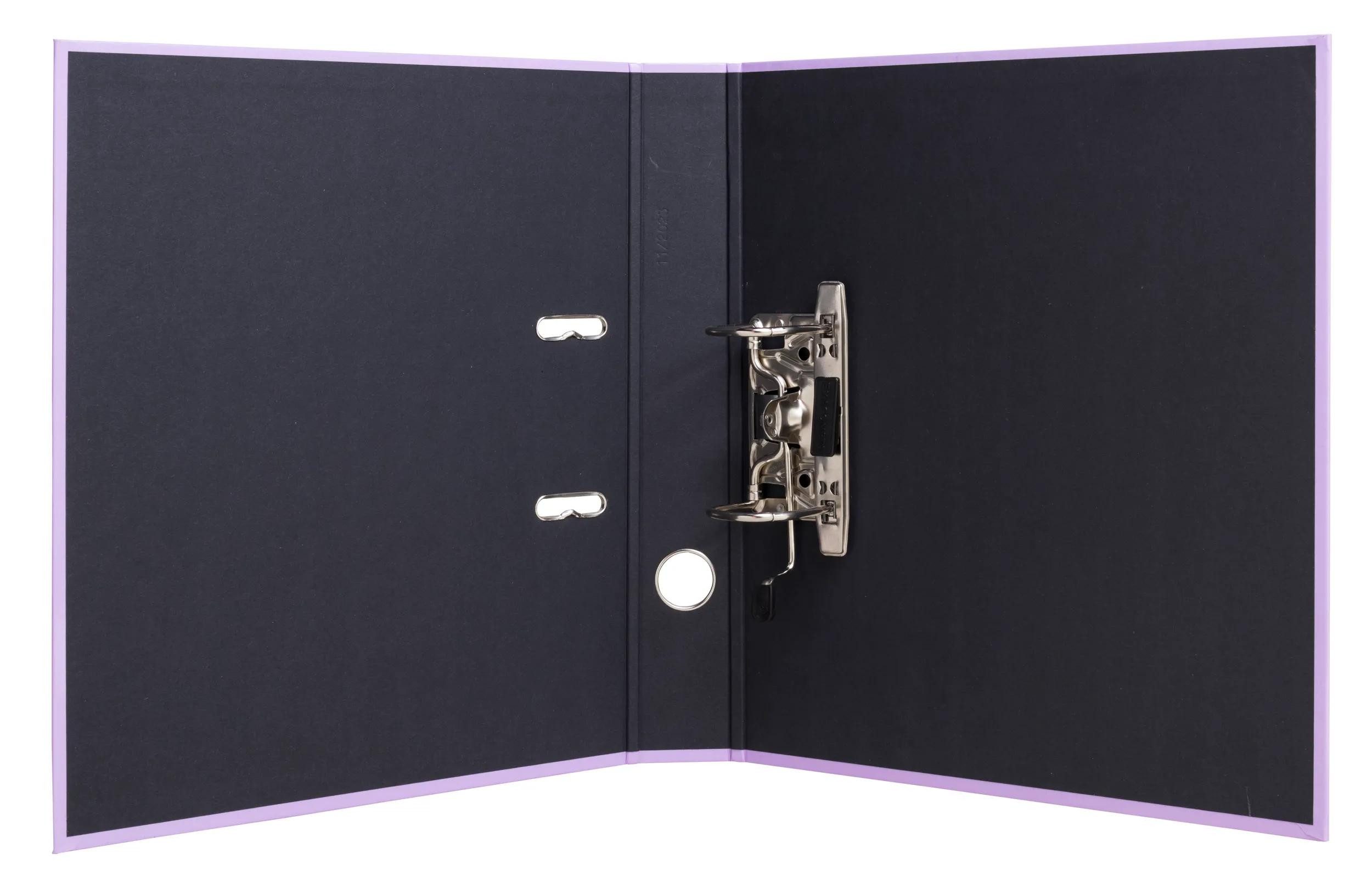 EXACOMPTA Aktenordner 10x Ordner Prem'Touch A4, Rückenbreite 50mm, Aquarel - Malve - 53465E, Ordner Papier Kollektion