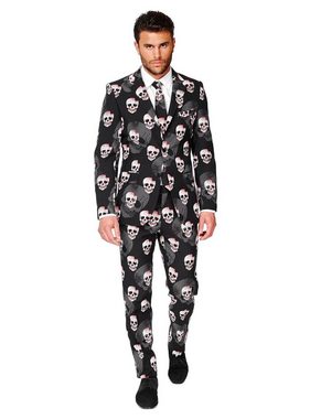 Opposuits Kostüm Halloween OppoSuit Skulleton, Ausgefallene Anzüge für coole Männer