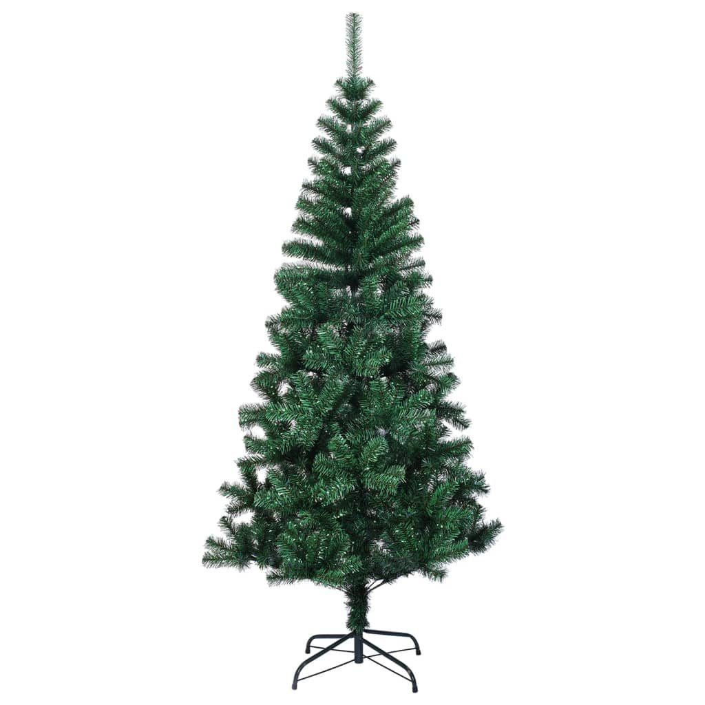 vidaXL 150 Weihnachtsbaum Grün Weihnachtsbaum Spitzen Künstlicher Schillernde PVC cm Künstlicher