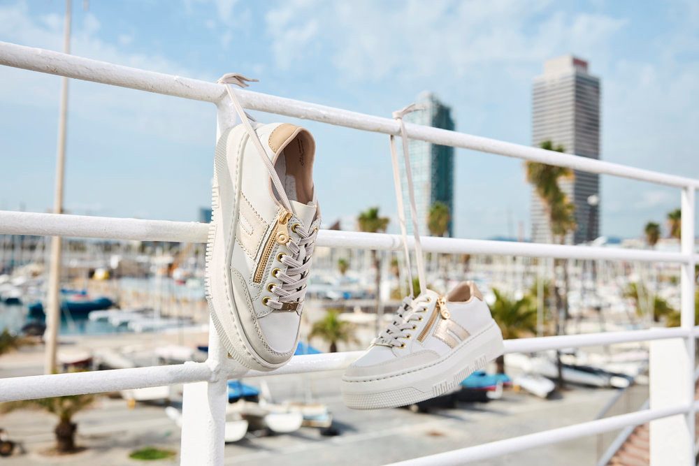 Rieker Plateausneaker Schnürschuh, Halbschuh, Freizeitschuh mit seitlichem Reißverschluss