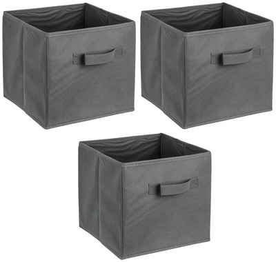 ADOB Aufbewahrungsbox »Faltboxen« (Set, 3 St), Inklusive Haltegriff