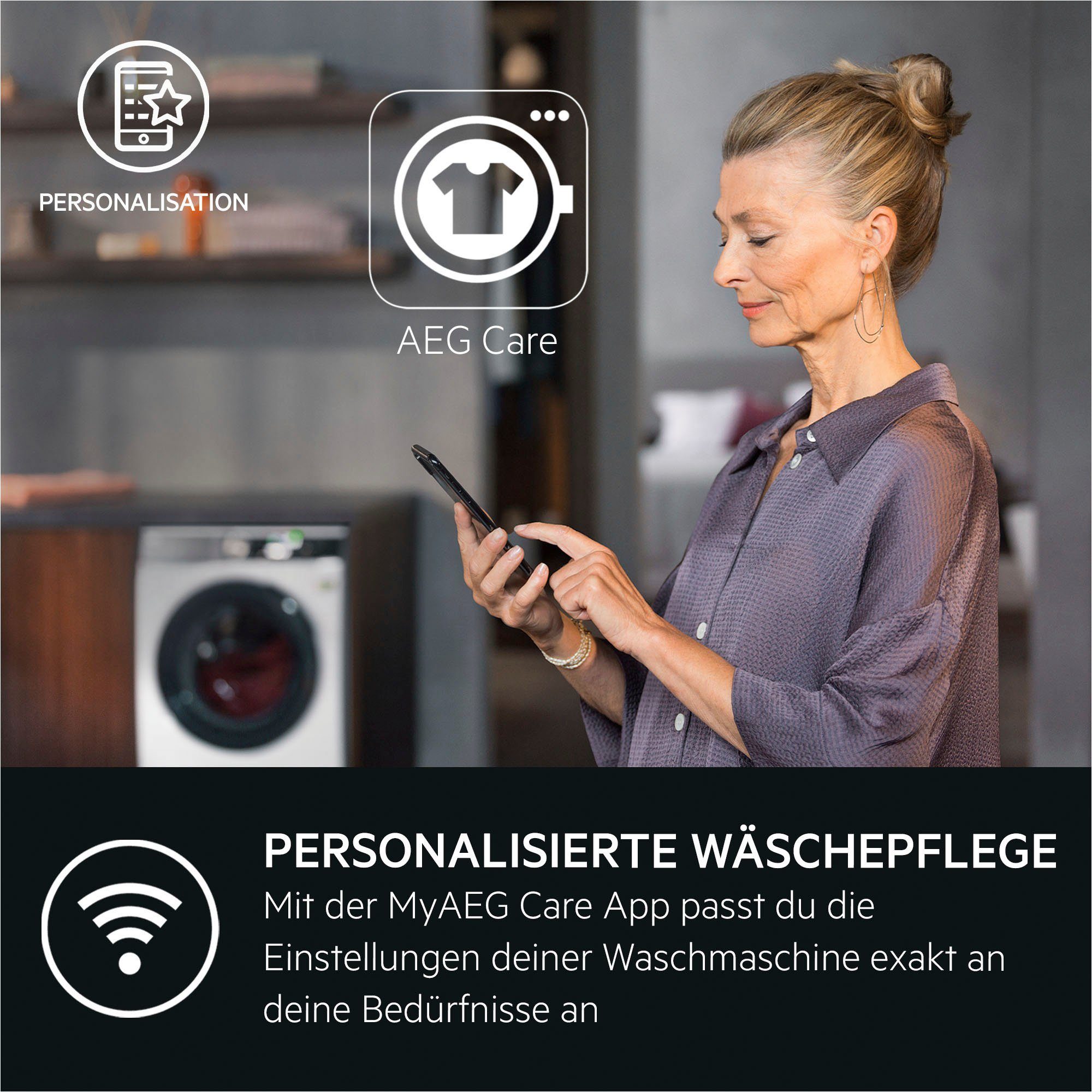 AEG Waschmaschine 7000 ProSteam® LR7D70490, 9 kg, 1400 U/min, AutoDose: Automatische Dosierung, spart bis zu 60% Waschmittel