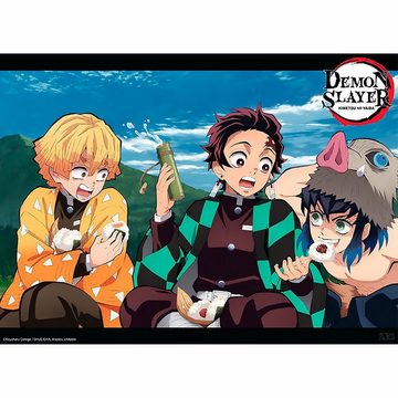 ABYstyle Poster Demon Slayer Poster Set 2 Chibi Poster 52 x 38 cm