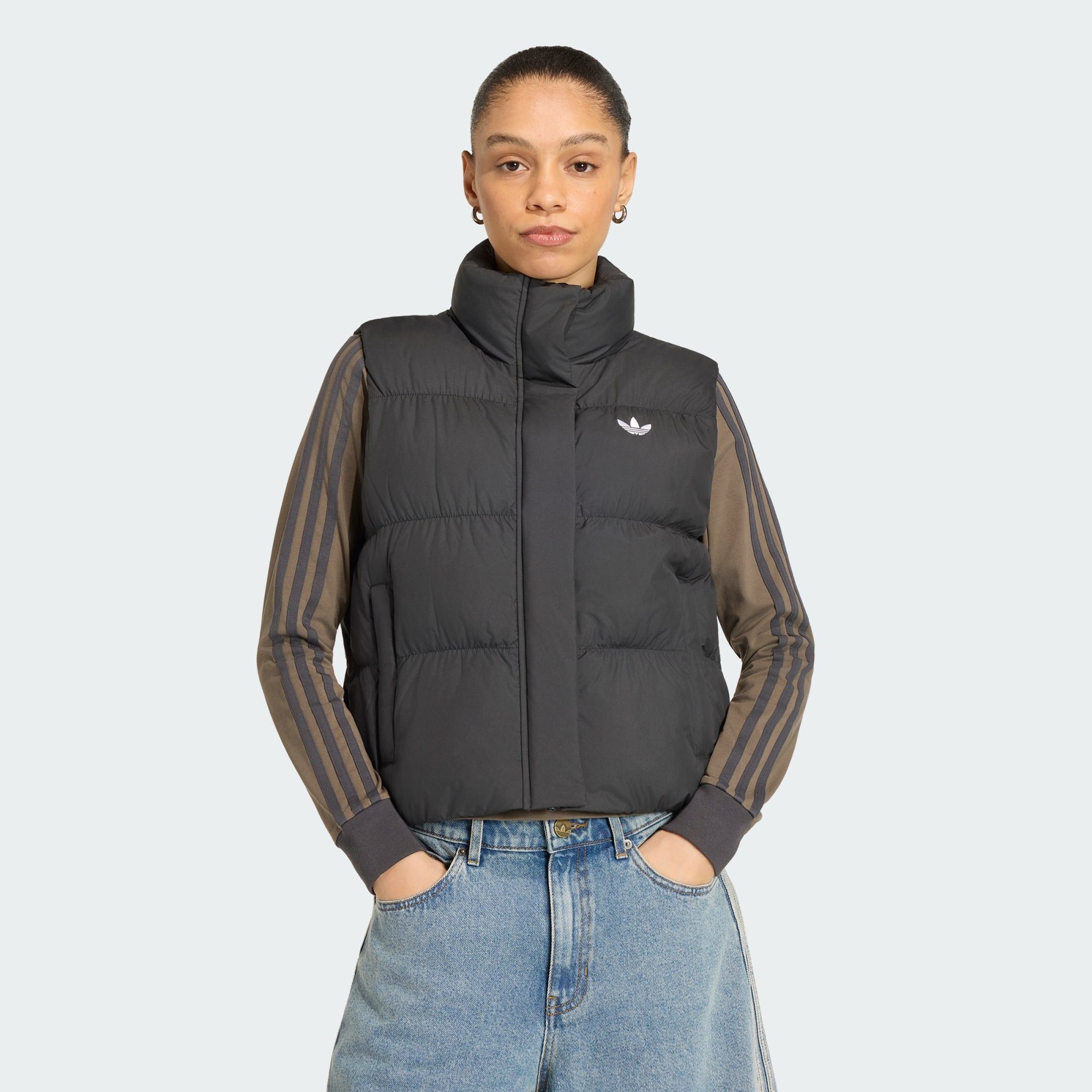 adidas Originals Steppweste WESTE, REGULÄRER SCHNITT, GEFÜTTERT (1-tlg)