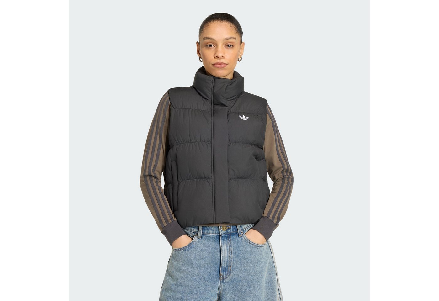 adidas Originals Steppweste WESTE, REGULÄRER SCHNITT, GEFÜTTERT (1-tlg)