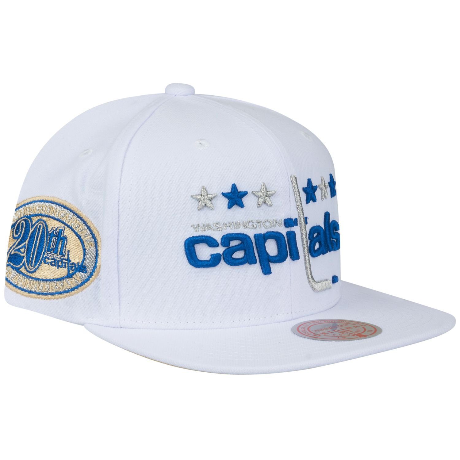 Ness Snapback Cap & Mitchell WHITE Mitchell&Ness Capitals Washington