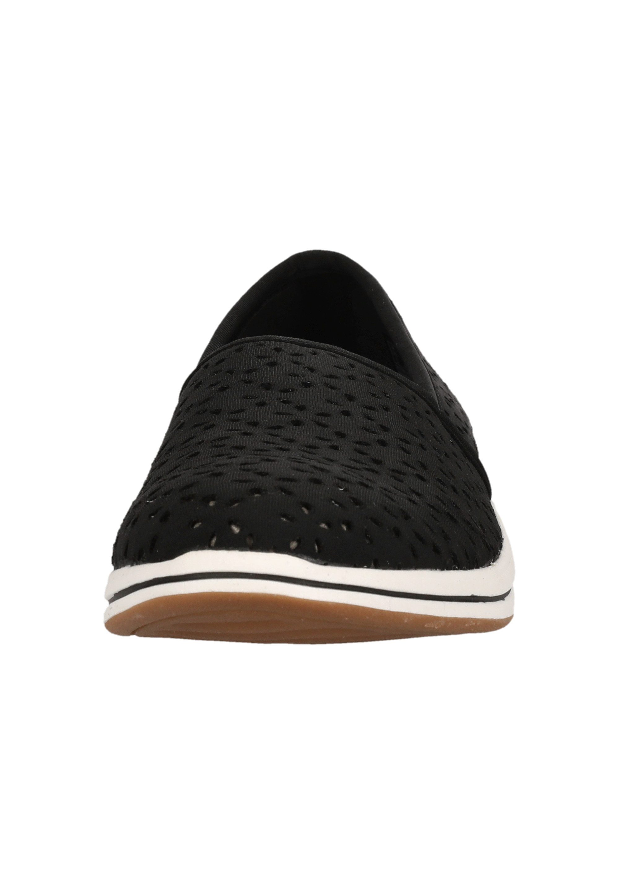 Clarks Brinkley Slipper im luftigen, perforierten Design