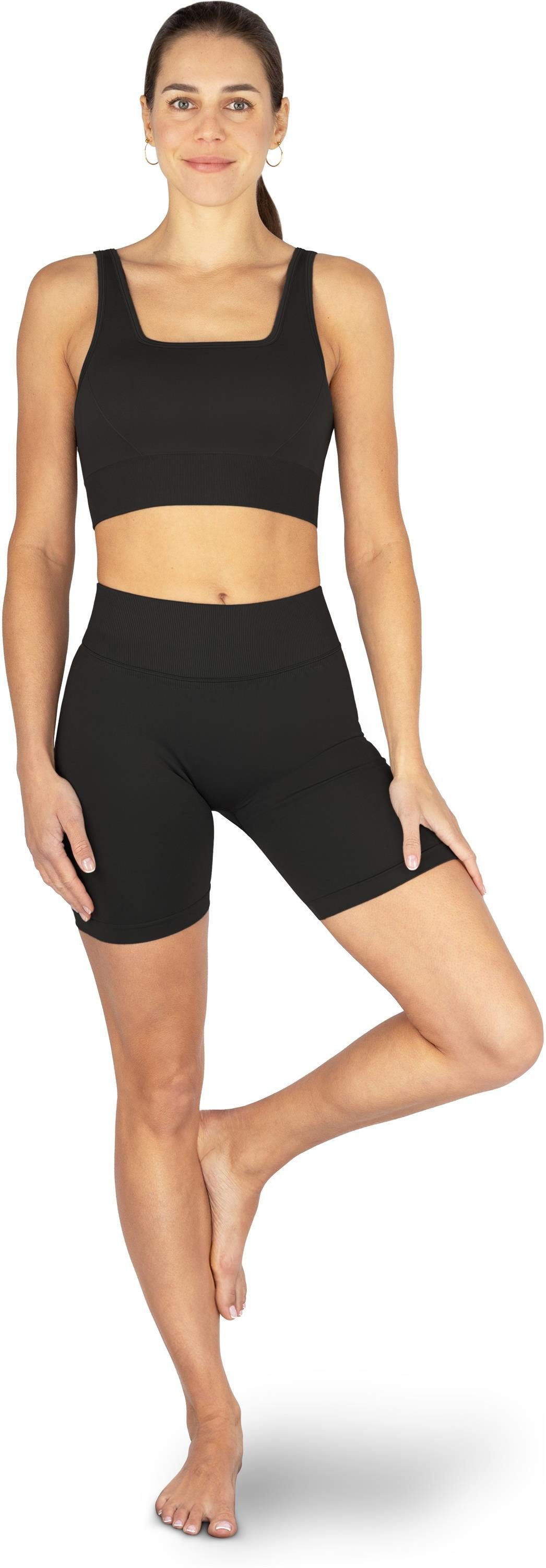 Circle Five Trainingsshorts Scrunch Shorts - Shape Push Up Blickdichte kurze Sporthose