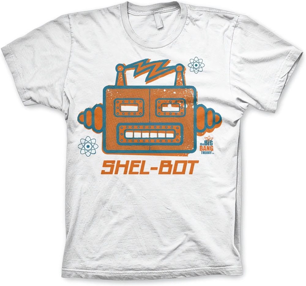 The Big Bang Theory T-Shirt Shel Bot Big Tall T-Shirt