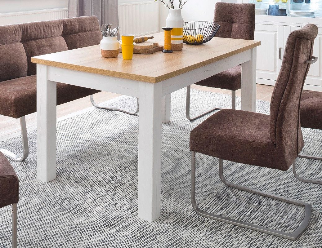 MCA furniture Esstisch Esstisch Brixen, Pinie Aurelio / Grandson Oak, 160 x 90 (No-Set)