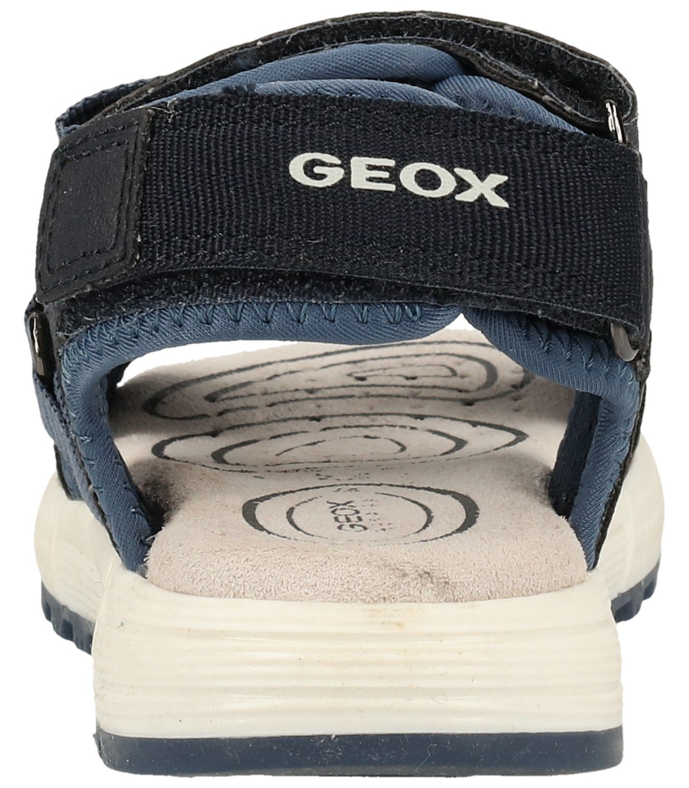 Geox Sandalen Trekkingsandale Navy Lederimitat/Textil