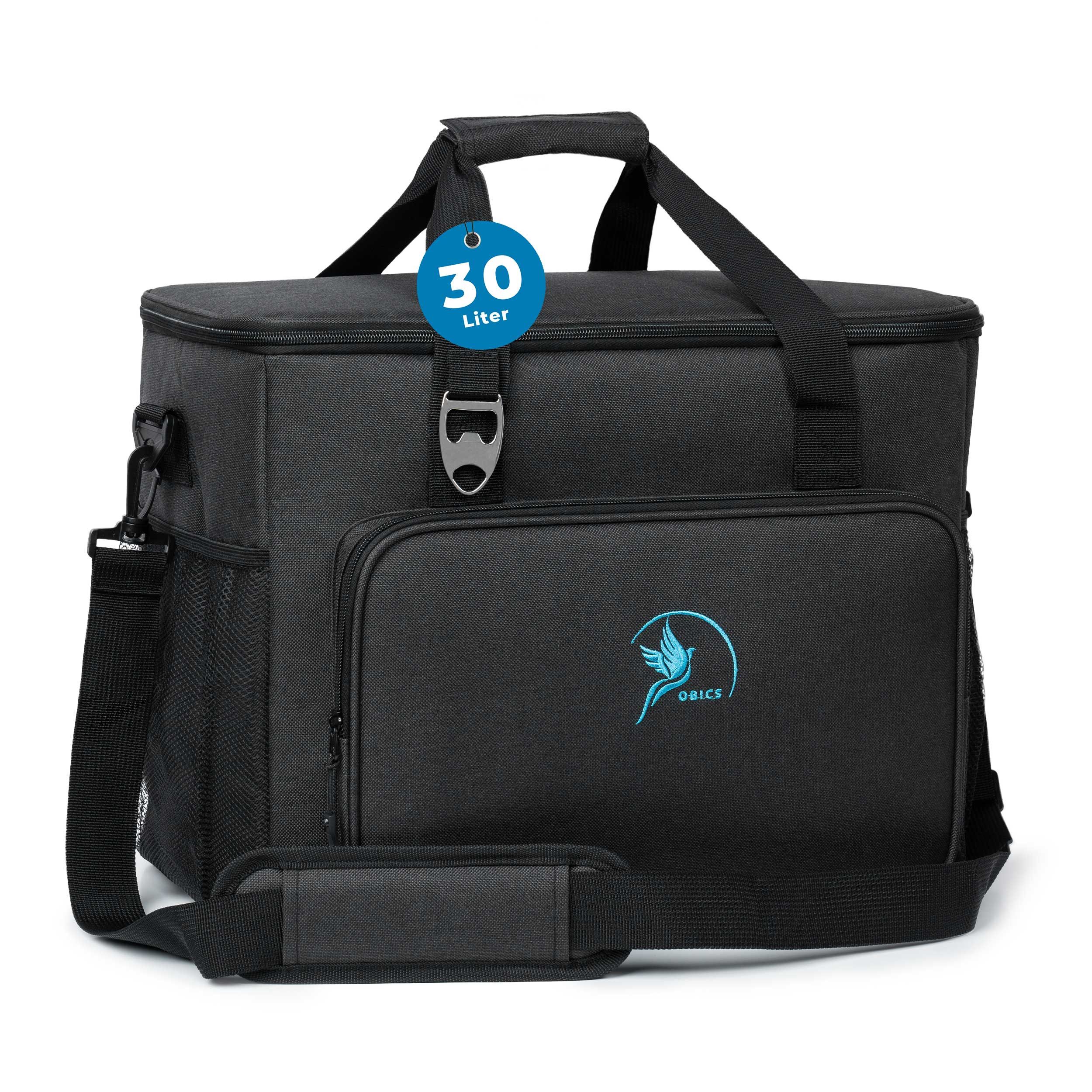 Obics Thermobehälter 30 Liter, Gross faltbar Kühltasche Isoliertasche für Essen in Tupperware