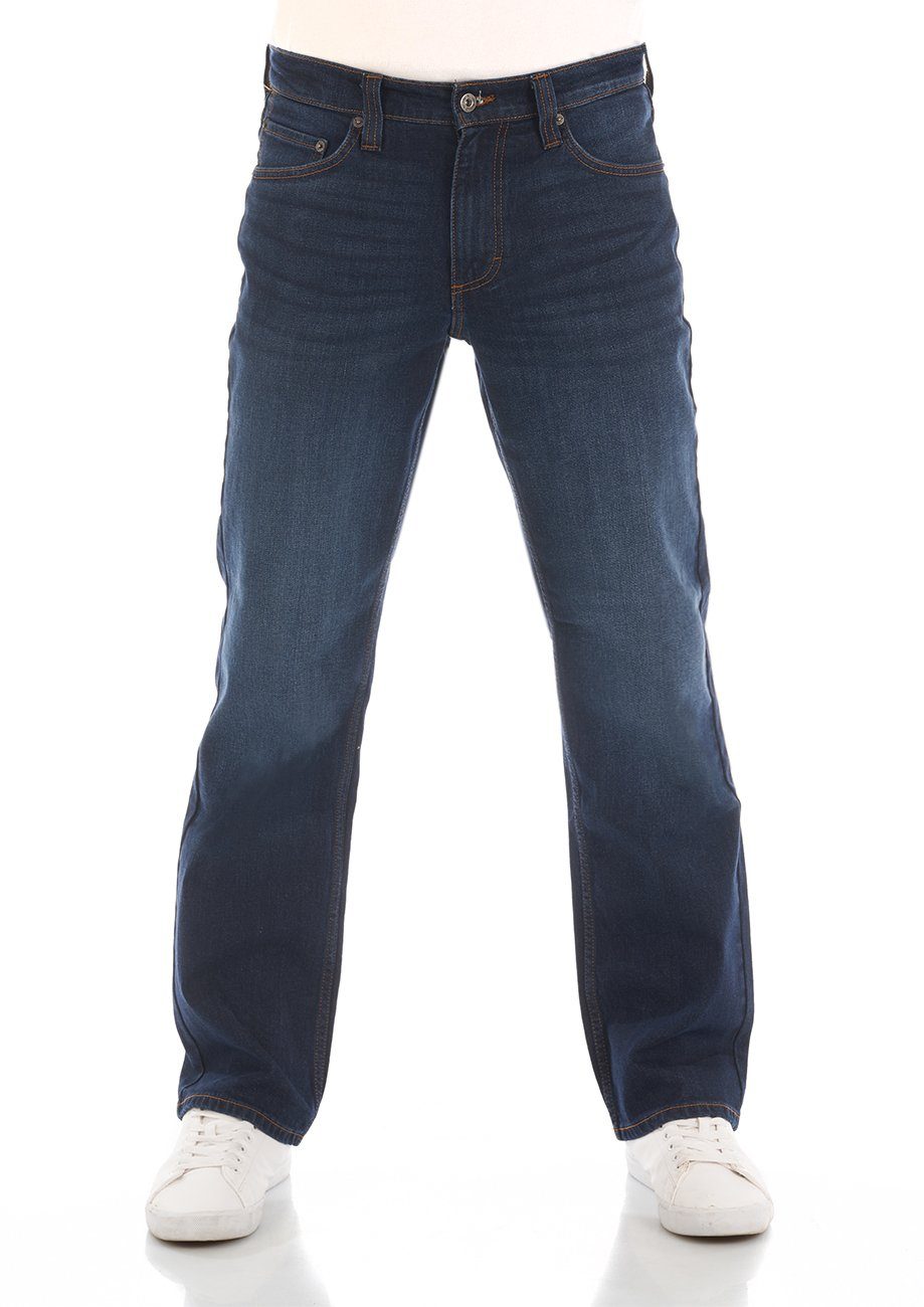 MUSTANG Straight-Jeans Herren Jeanshose Big Sur Regular Fit Denim Hose mit Stretch DENIM BLUE (5000-982) | Straight-Fit Jeans