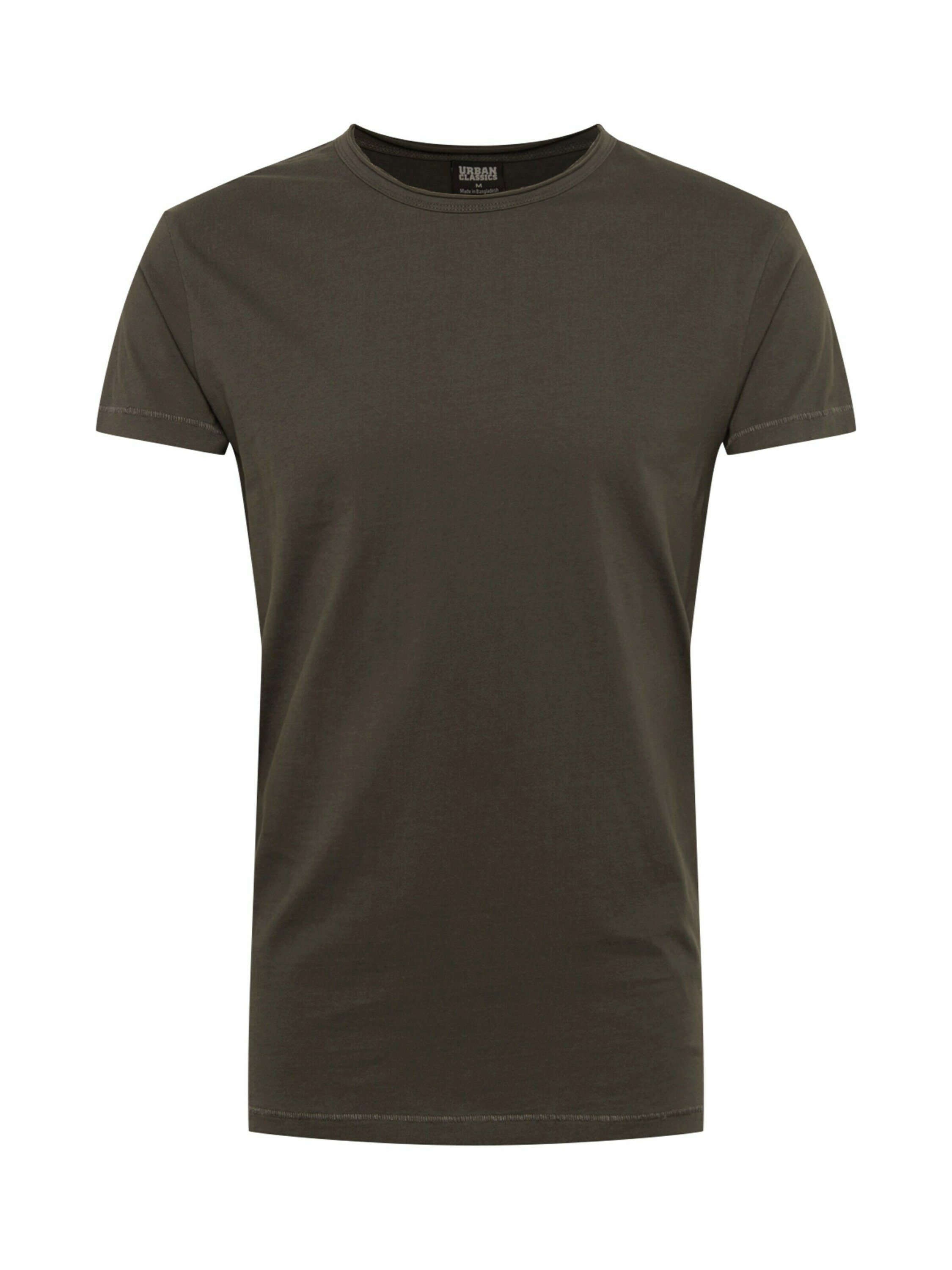 T-Shirt CLASSICS grey dark URBAN (1-tlg)